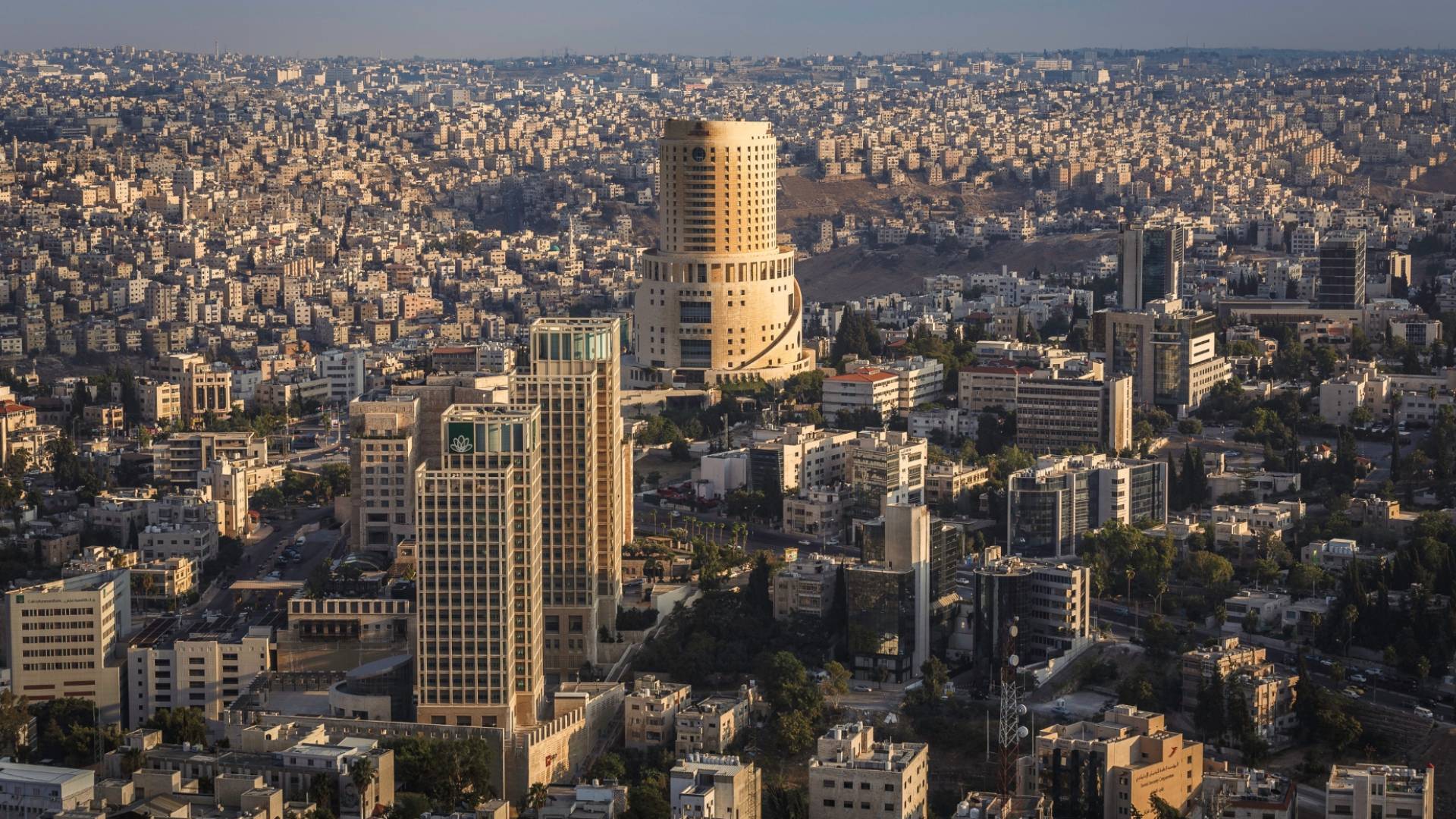 صورة عامة للعاصمة عمان