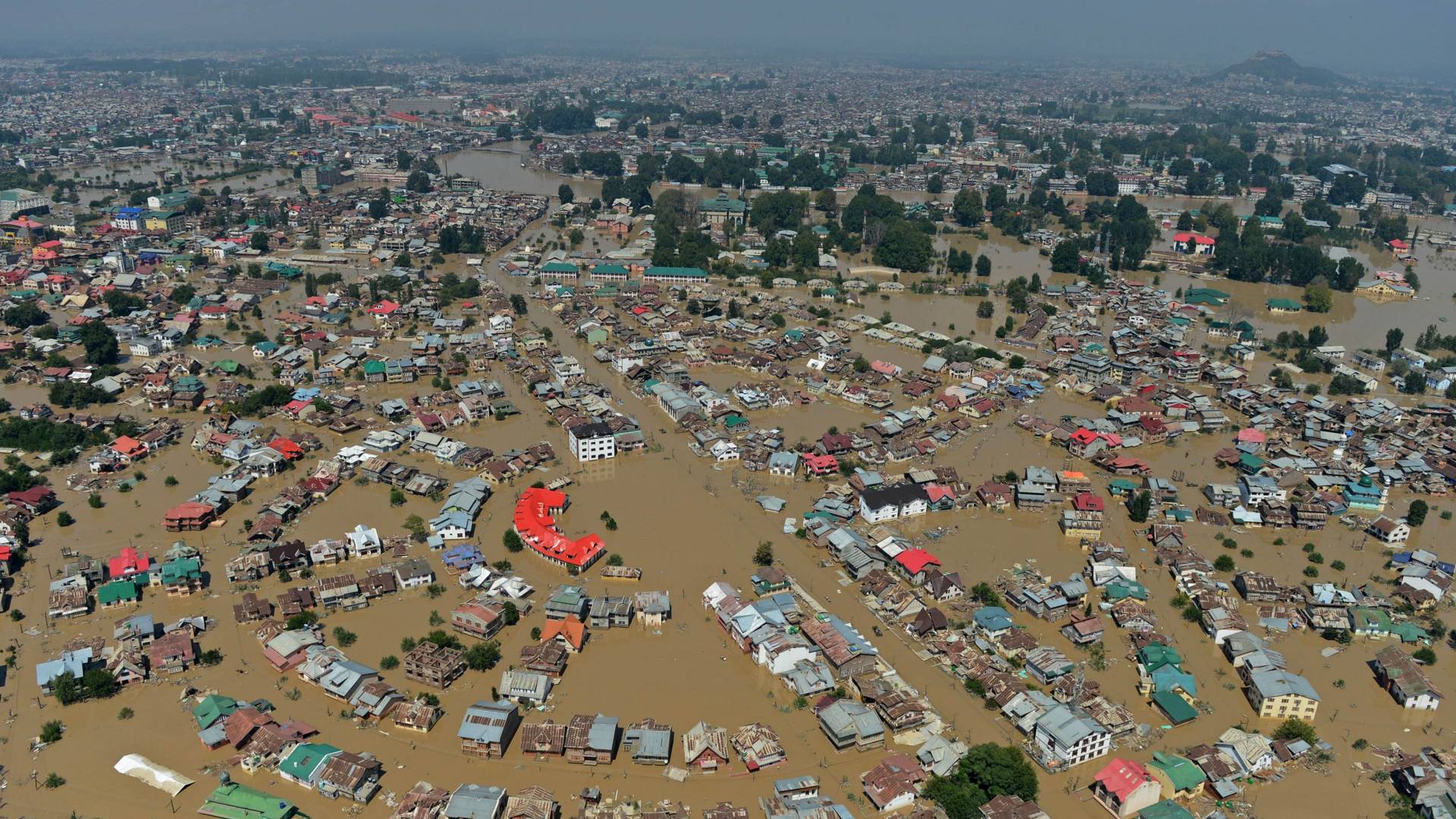 فيضانات في كشمير الهندية