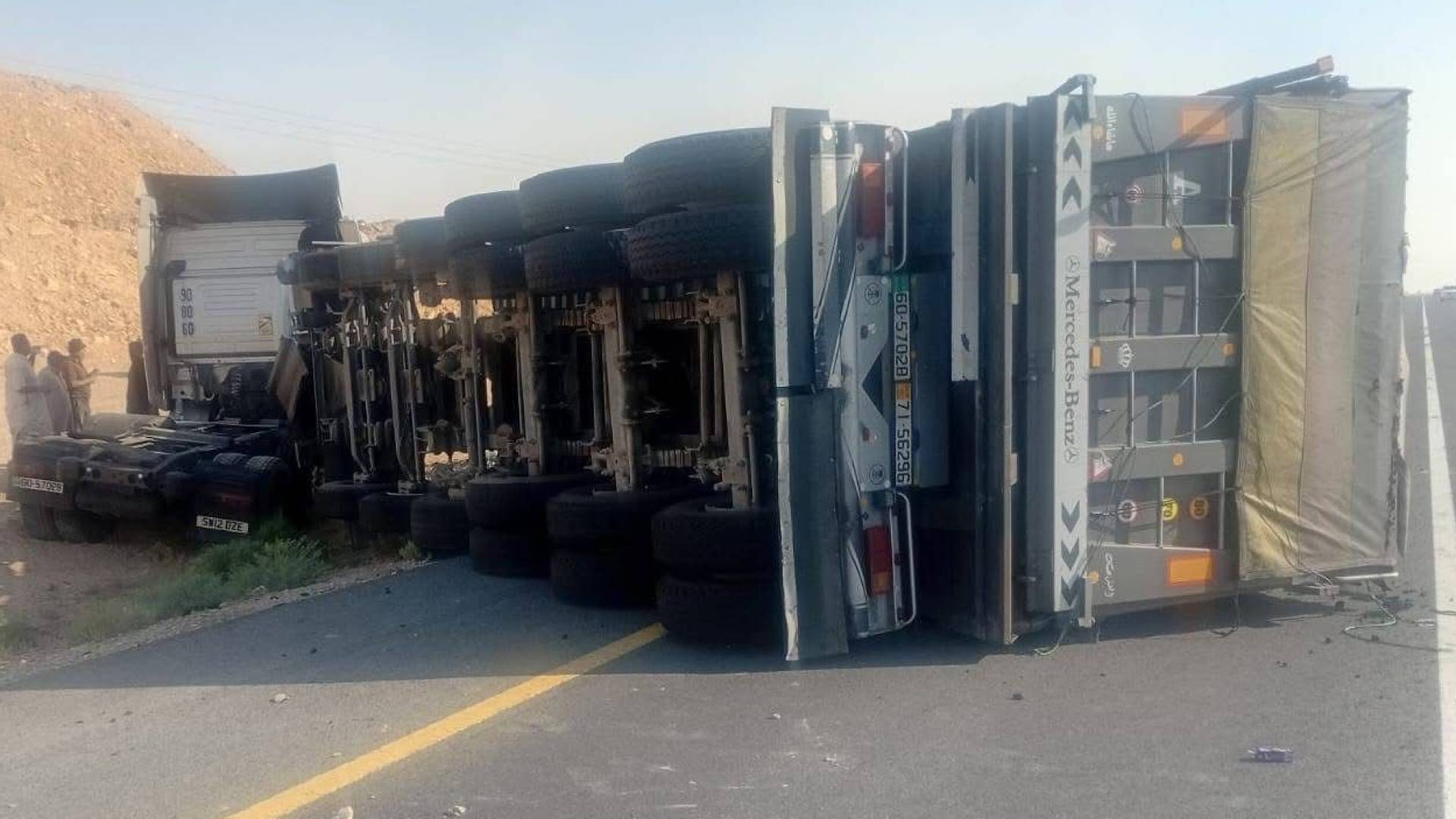 انقلاب الشاحنة