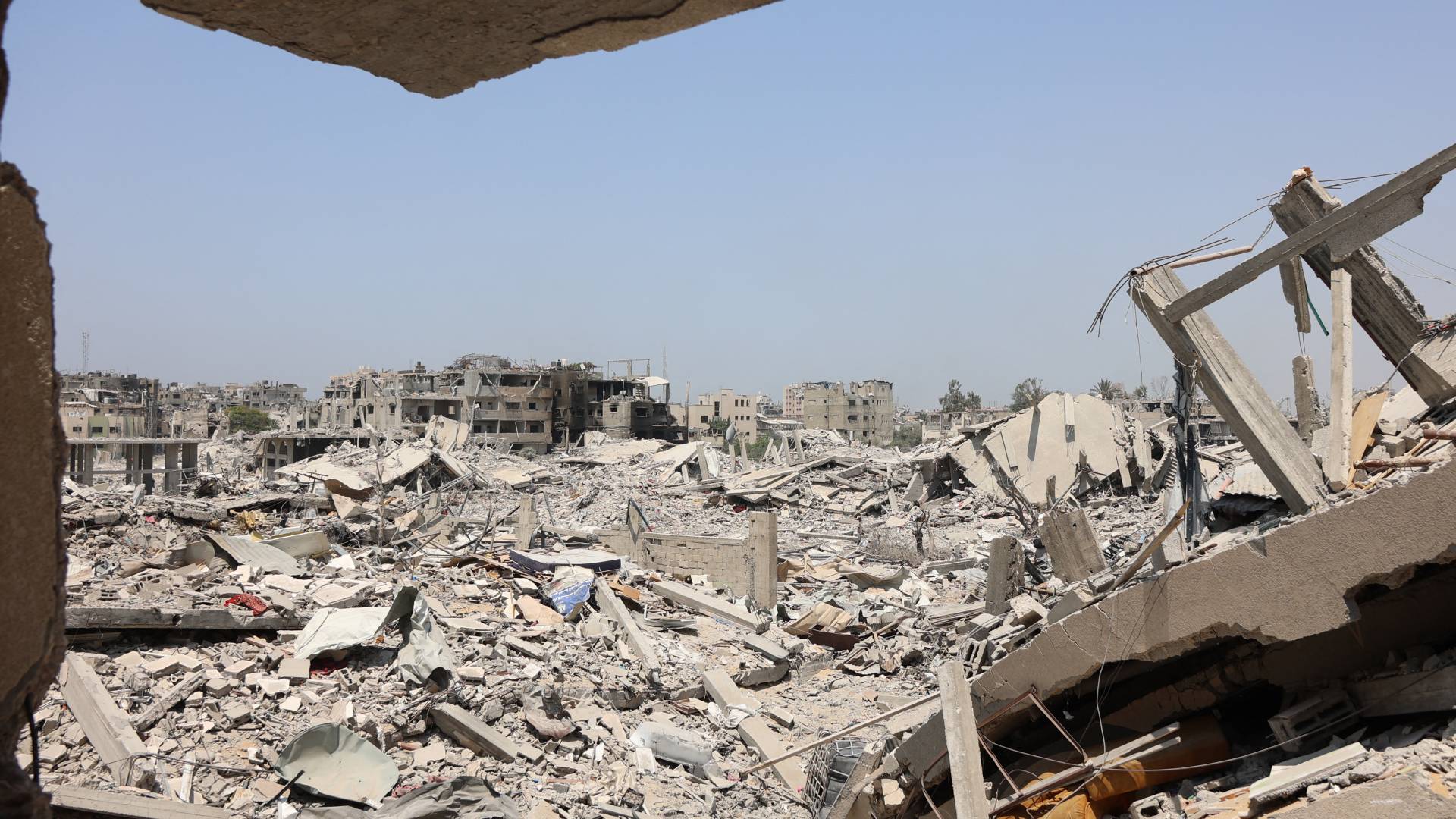 الدمار في قطاع غزة