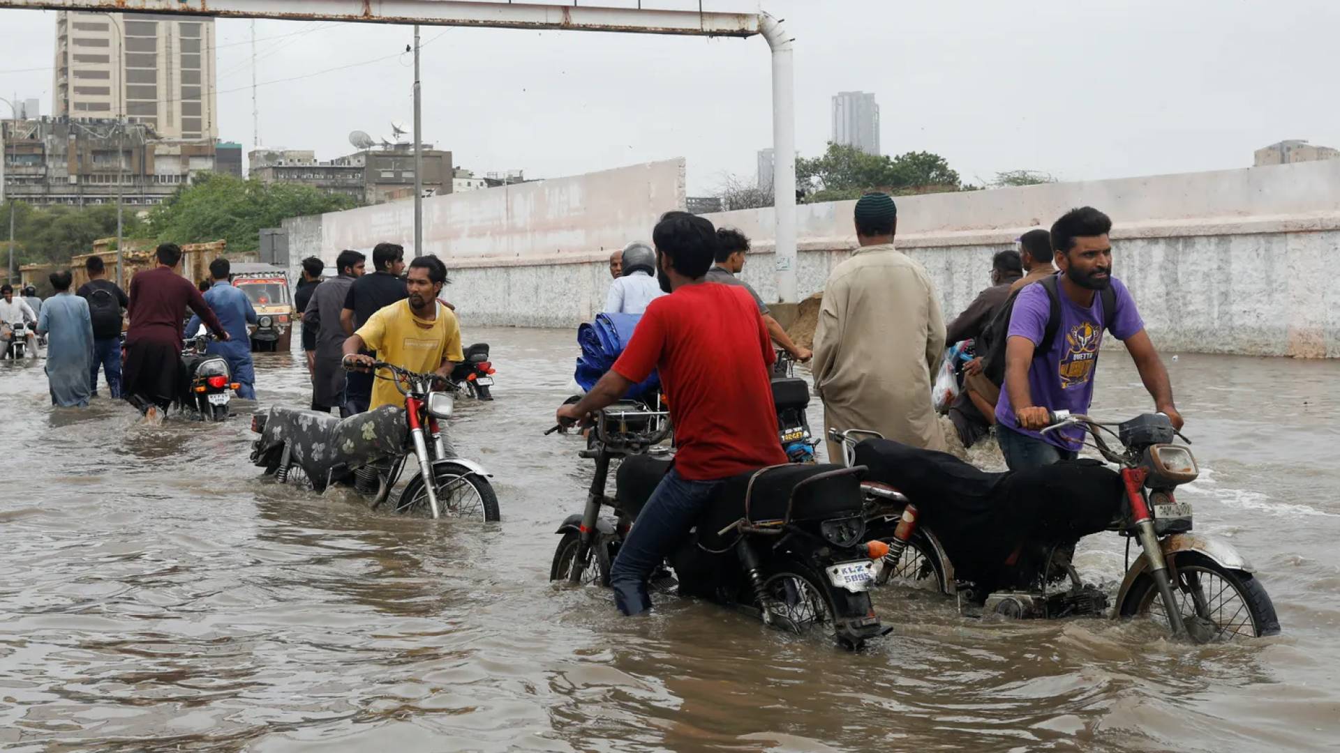 فيضانات في باكستان