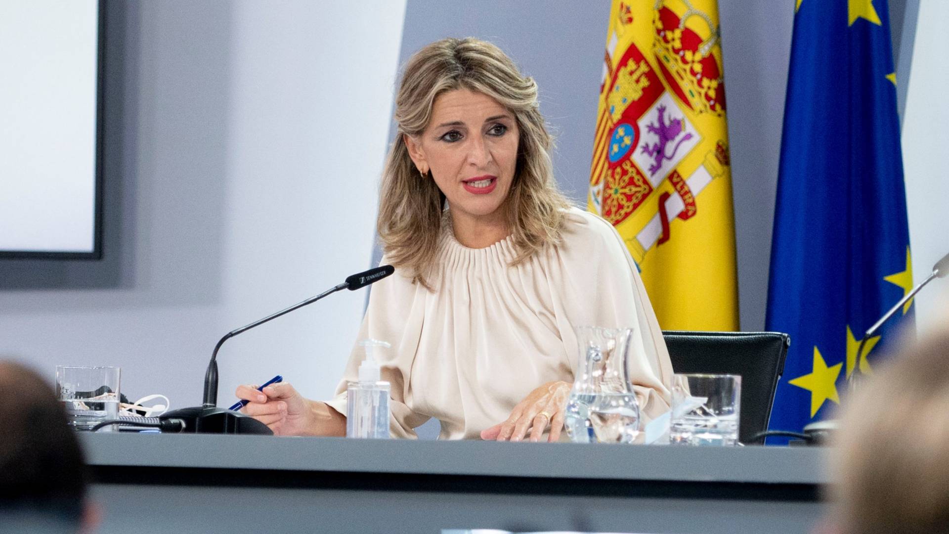 نائبة رئيس الحكومة الإسبانية يولاندا دياز