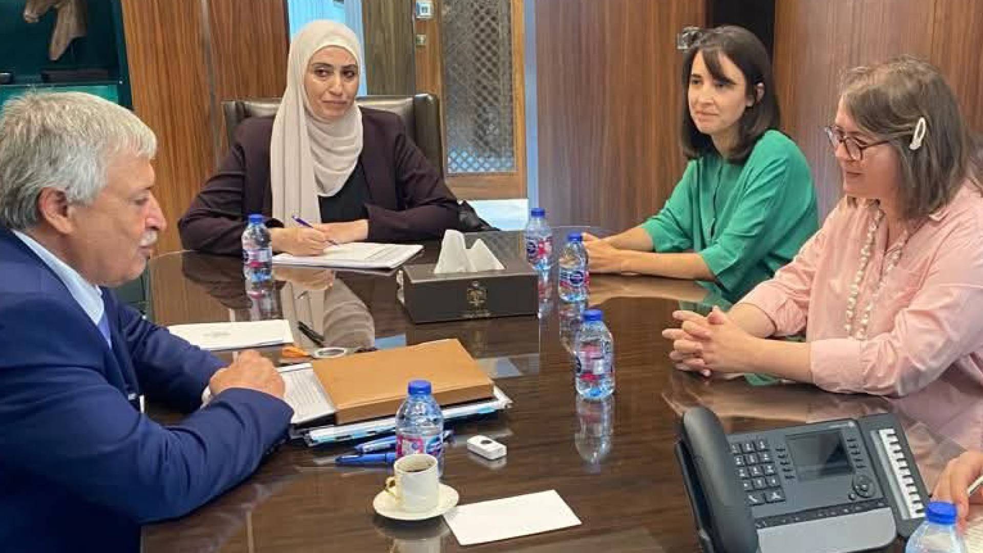 اجتماع وزير النقل