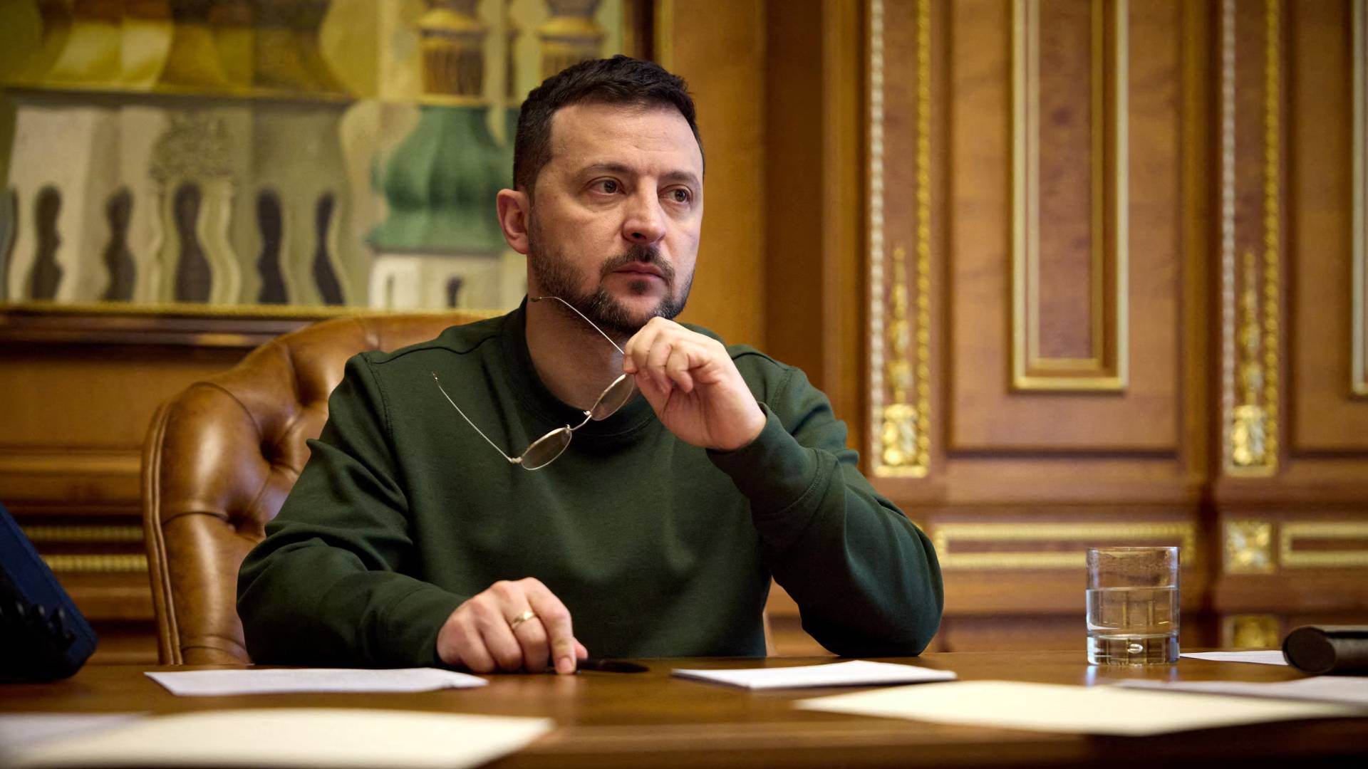 الرئيس الأوكراني فولوديمير زيلينسكي