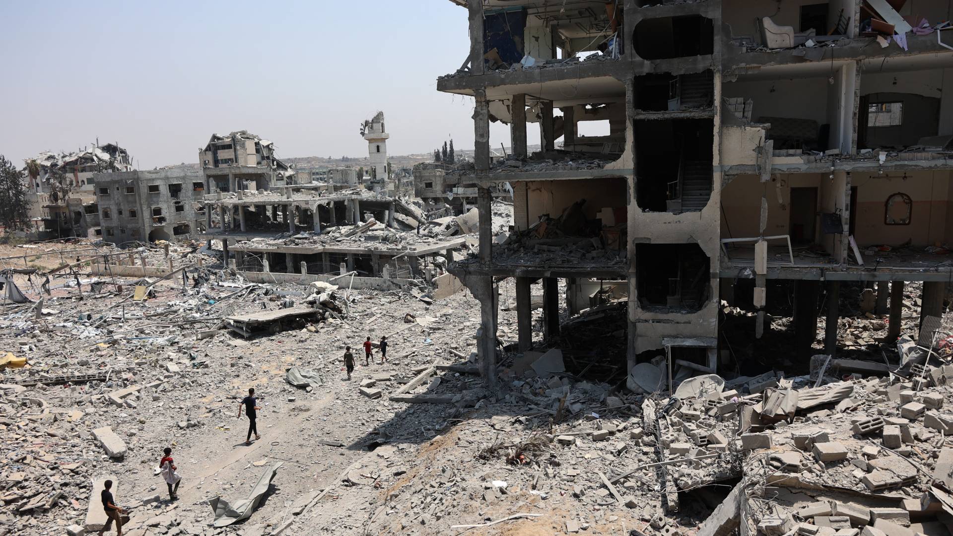 الدمار في قطاع غزة