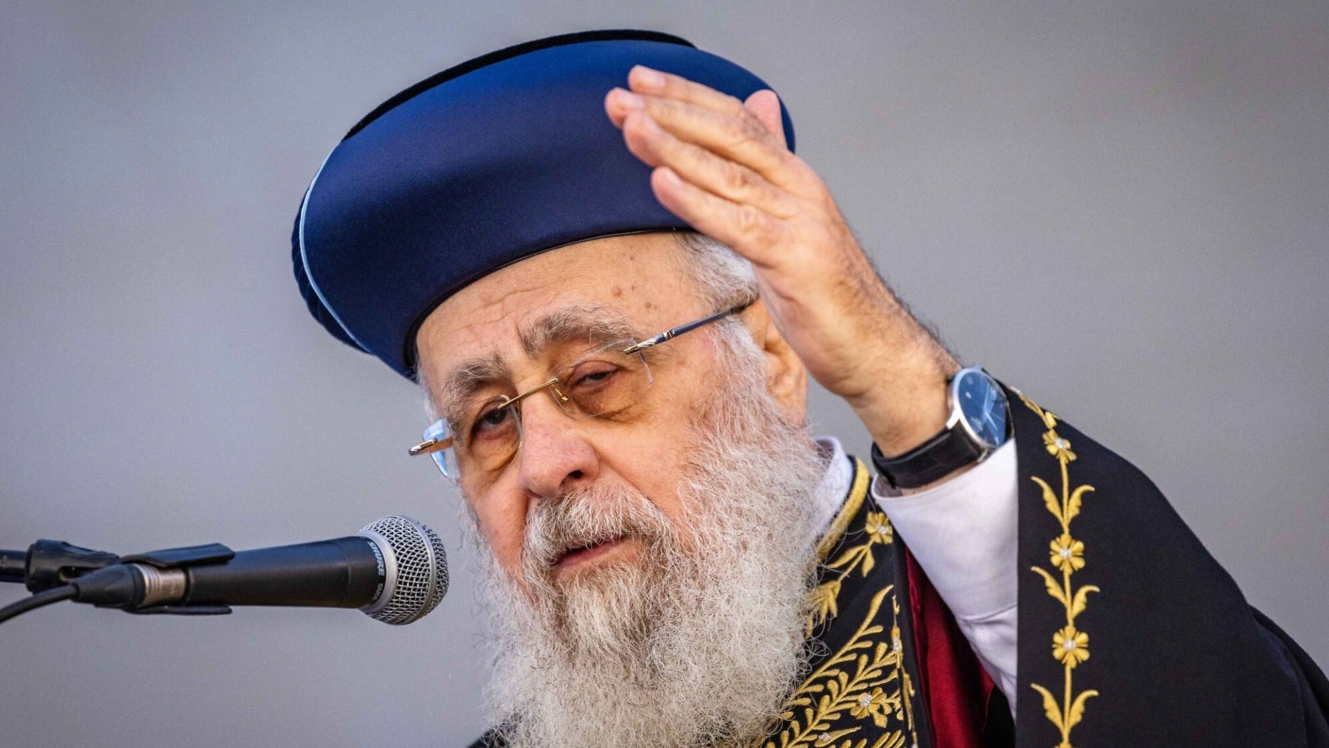 الحاخام الأكبر لليهود السفارديم - يتسحاق يوسف