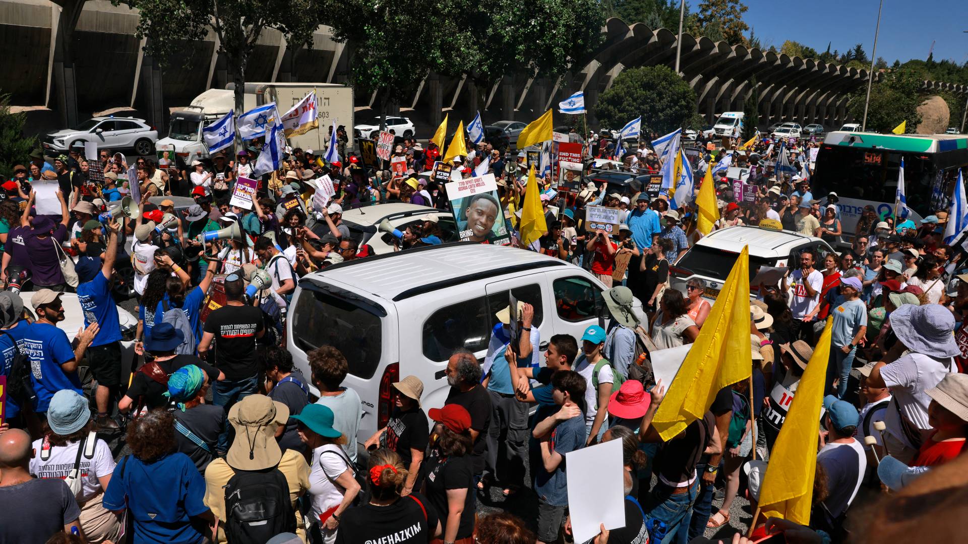 تصاعد الاحتجاجات في تل أبيب