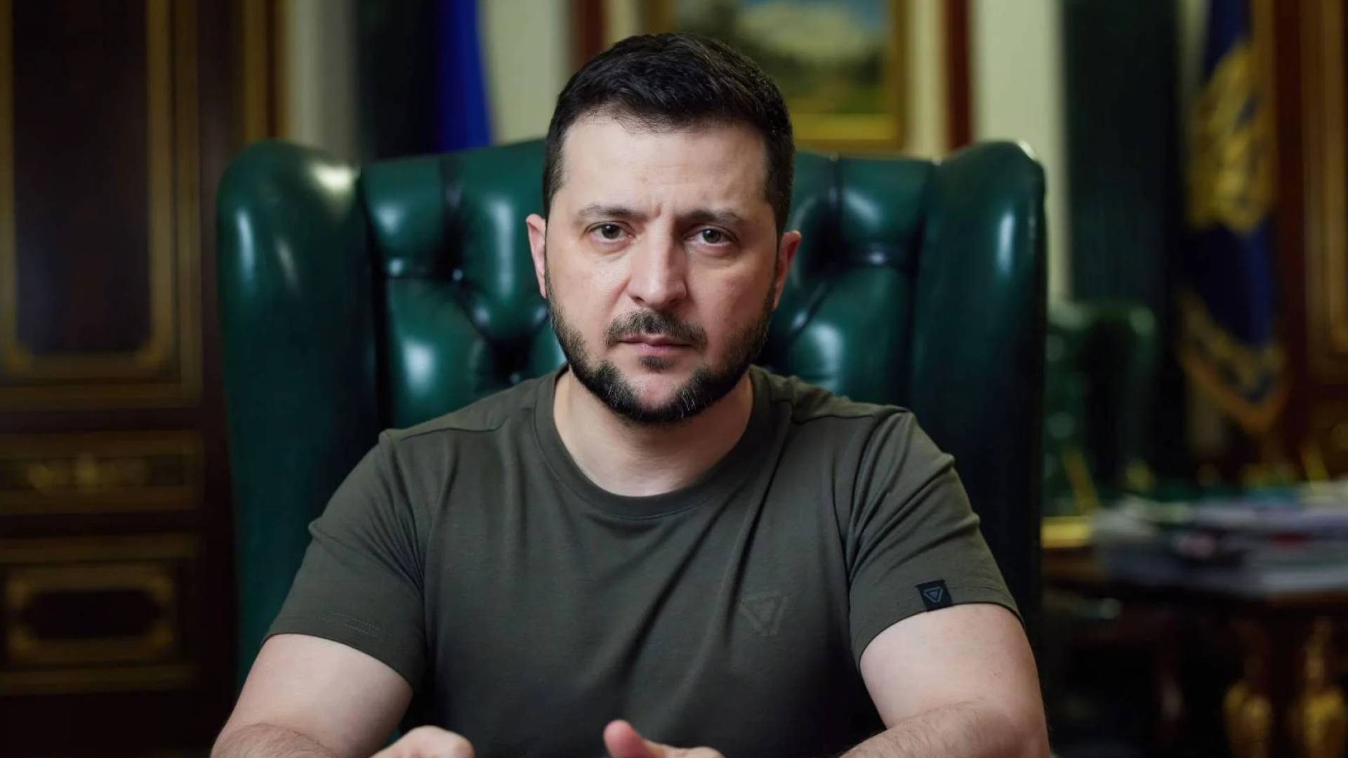 الرئيس الأوكراني فولوديمير زيلينسكي