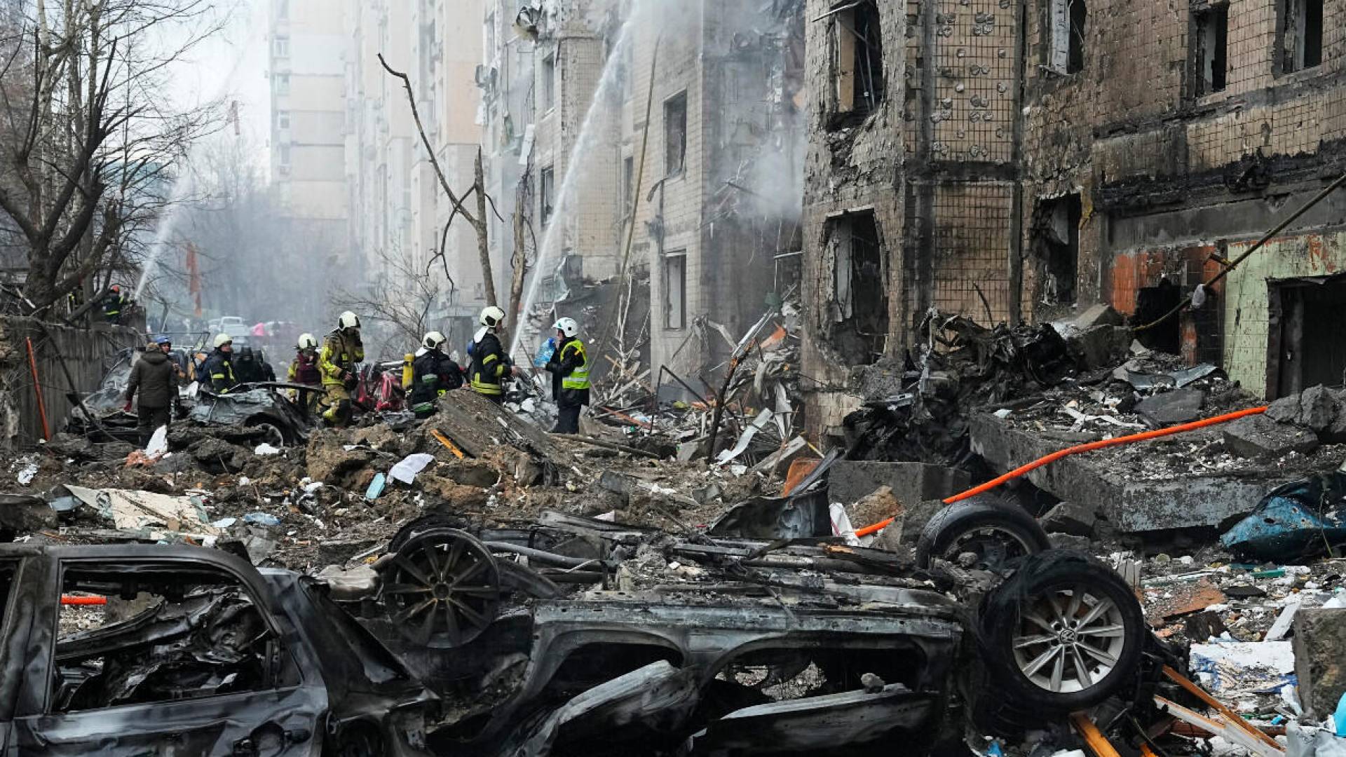 قصف صاروخي روسي  في أوكرانيا "أرشيفية"