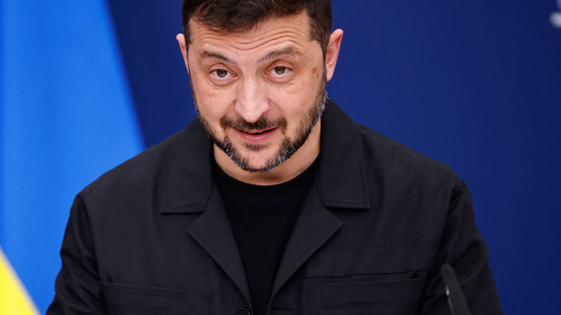 الرئيس الاوكراني زيلنسكي