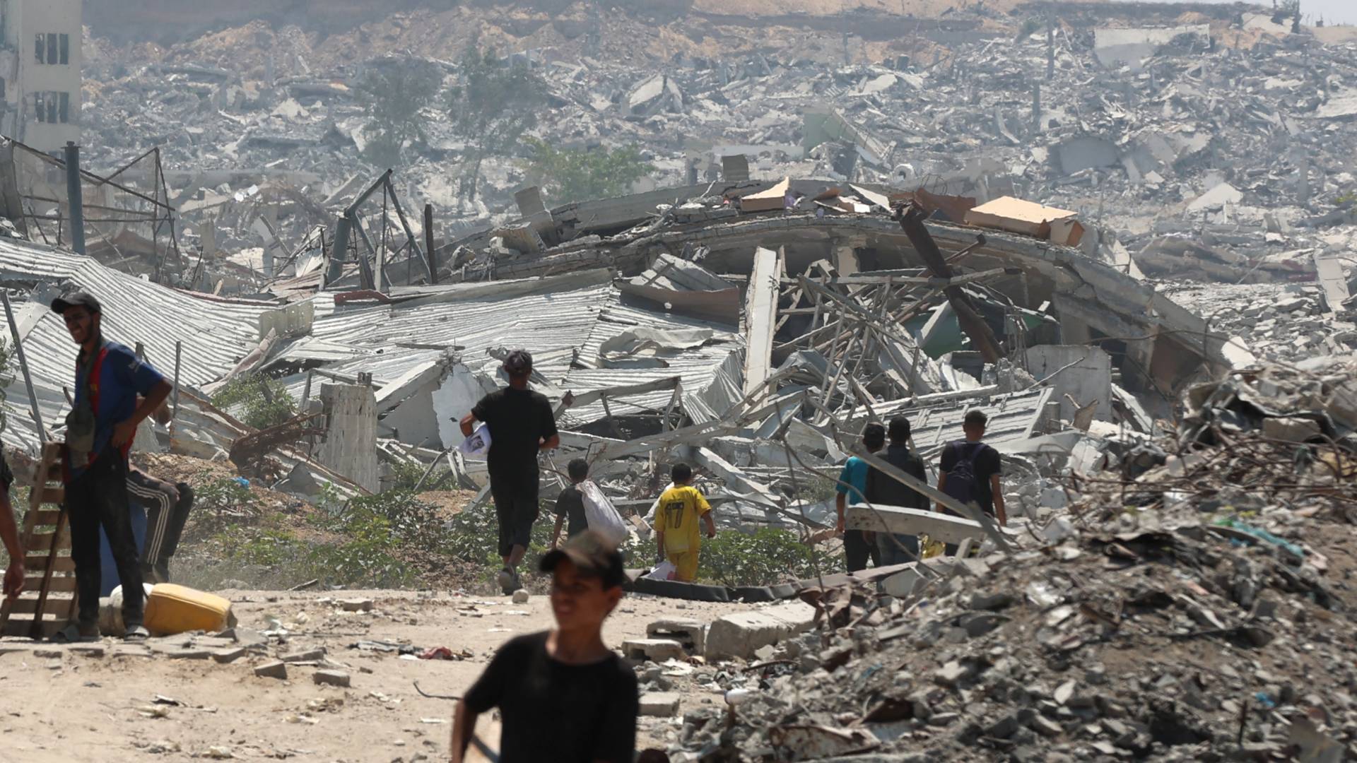 الدمار في قطاع غزة