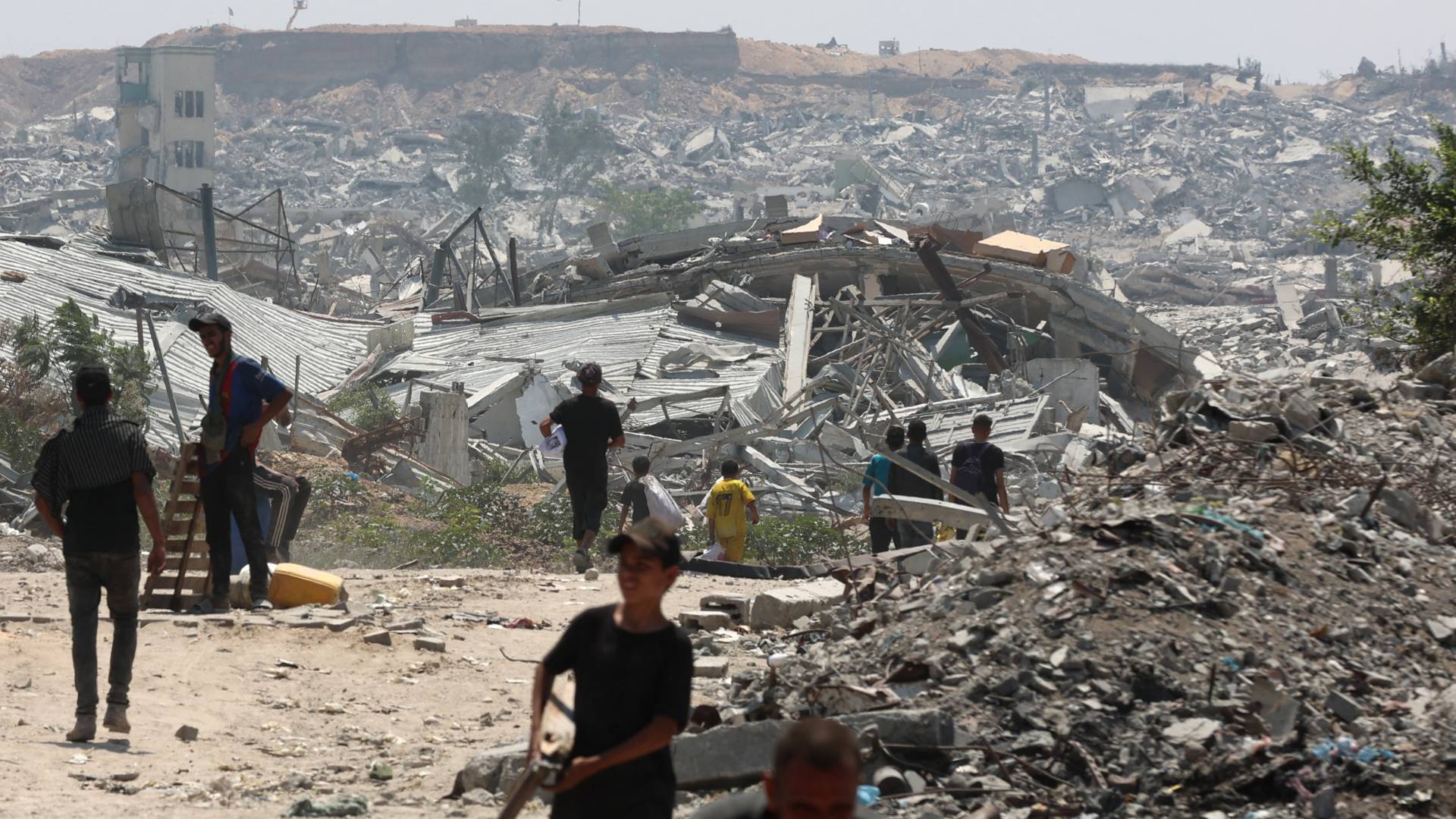 دماربغزة جراء عدوان الاحتلال الإسرائيلي