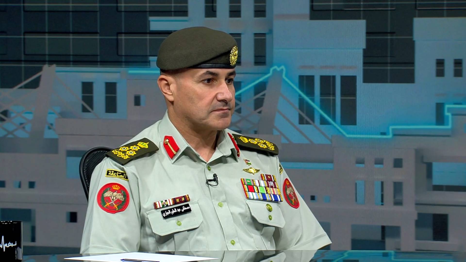 مدير الإعلام العسكري العميد الركن مصطفى الحياري