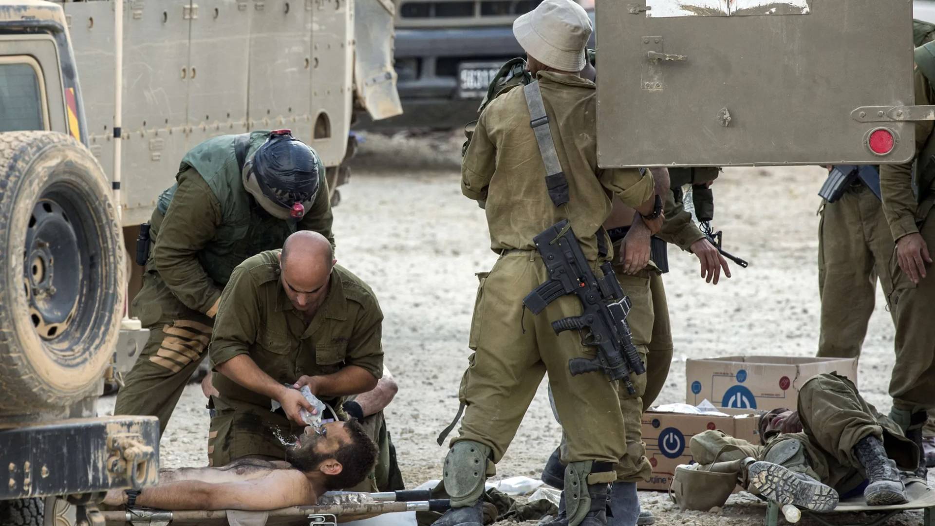 اصابة جنود احتلال - أرشيفية