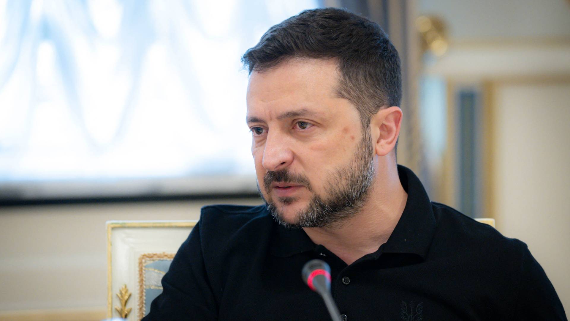 الرئيس الأوكراني فولوديمير زيلينسكي