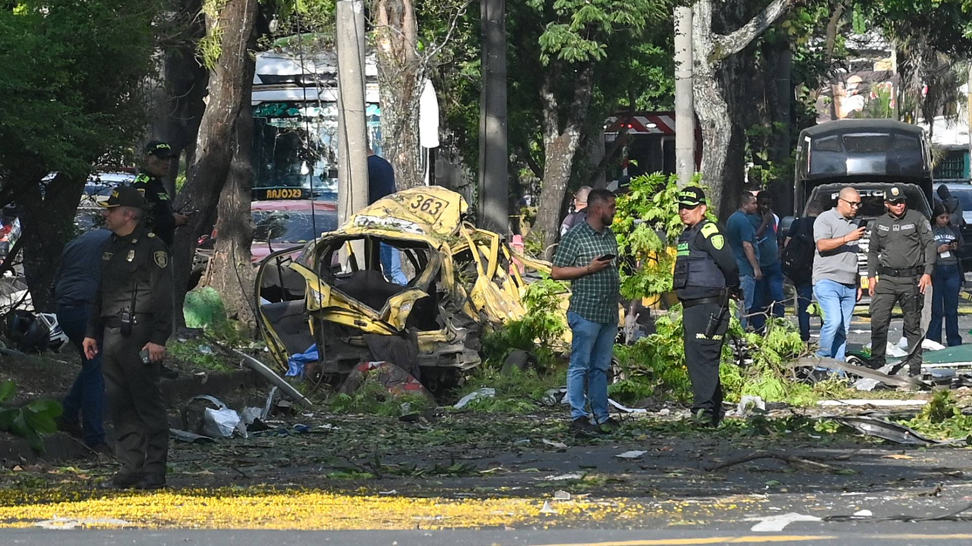 5 قتلى وعشرات الجرحى بانفجار سيارة مفخخة استهدفت قاعدة عسكرية في كولومبيا