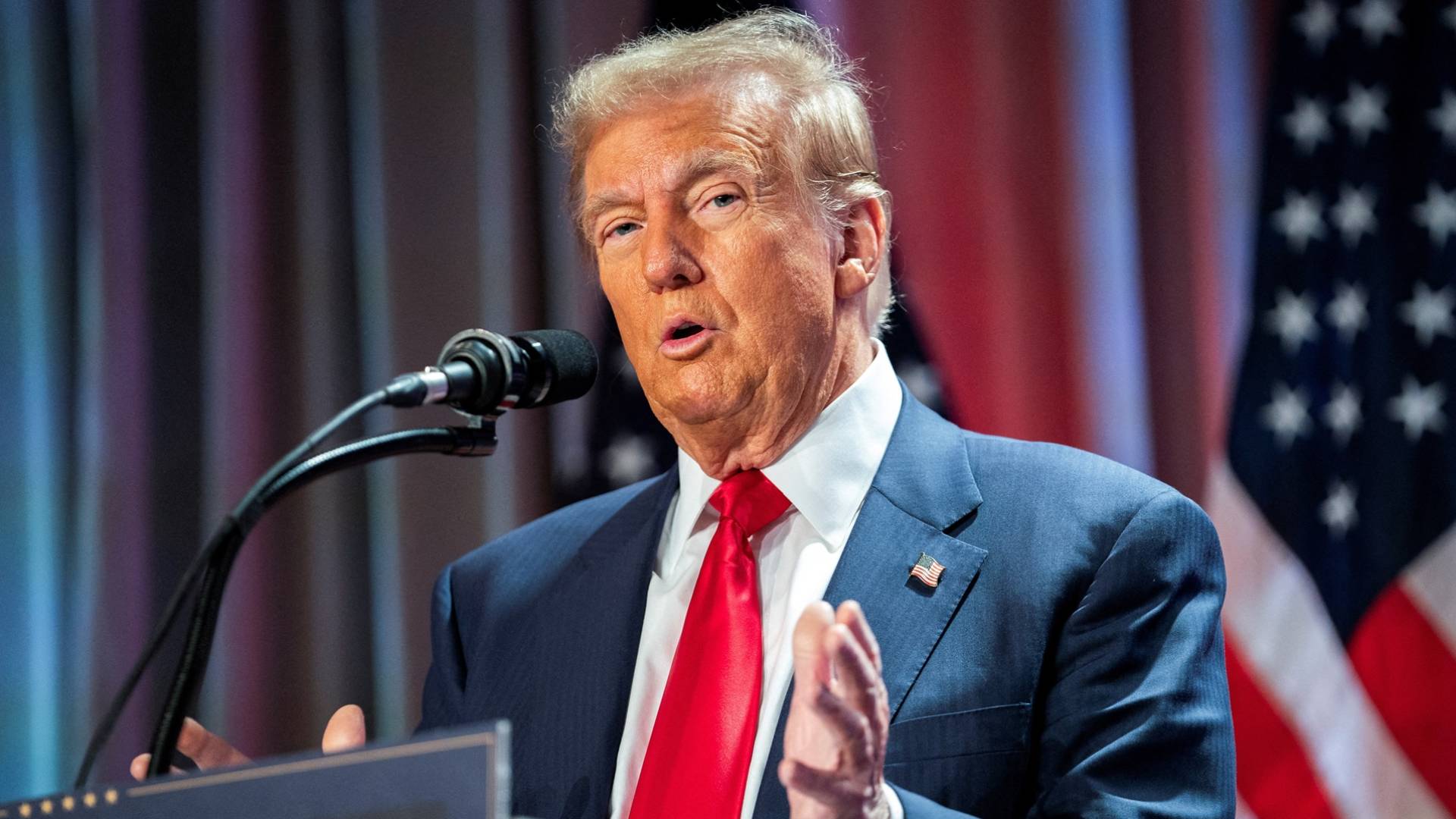 الرئيس الامريكي دونالد ترمب