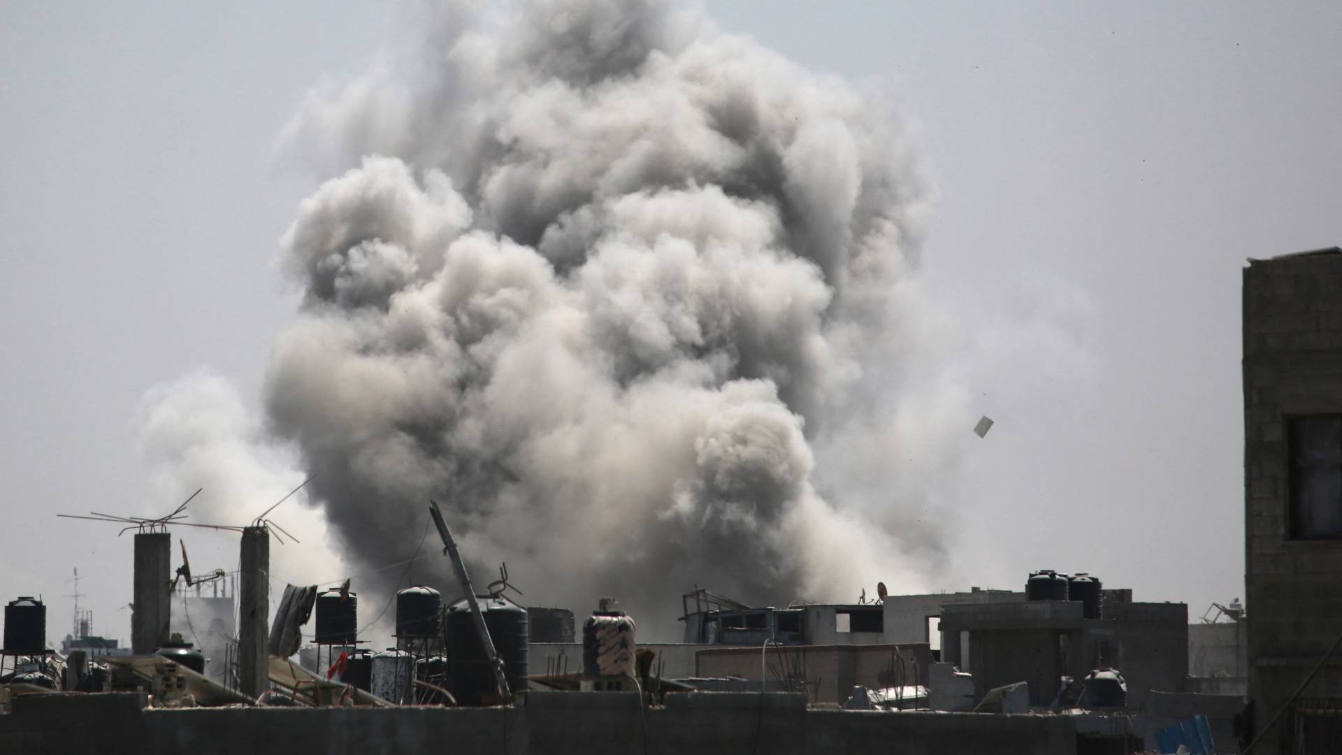 قطاع غزة المدمر