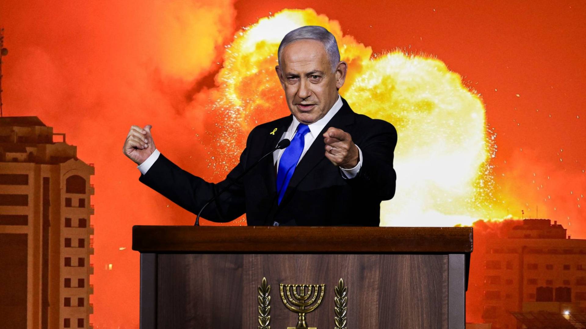 نتنياهو والعدوان على غزة