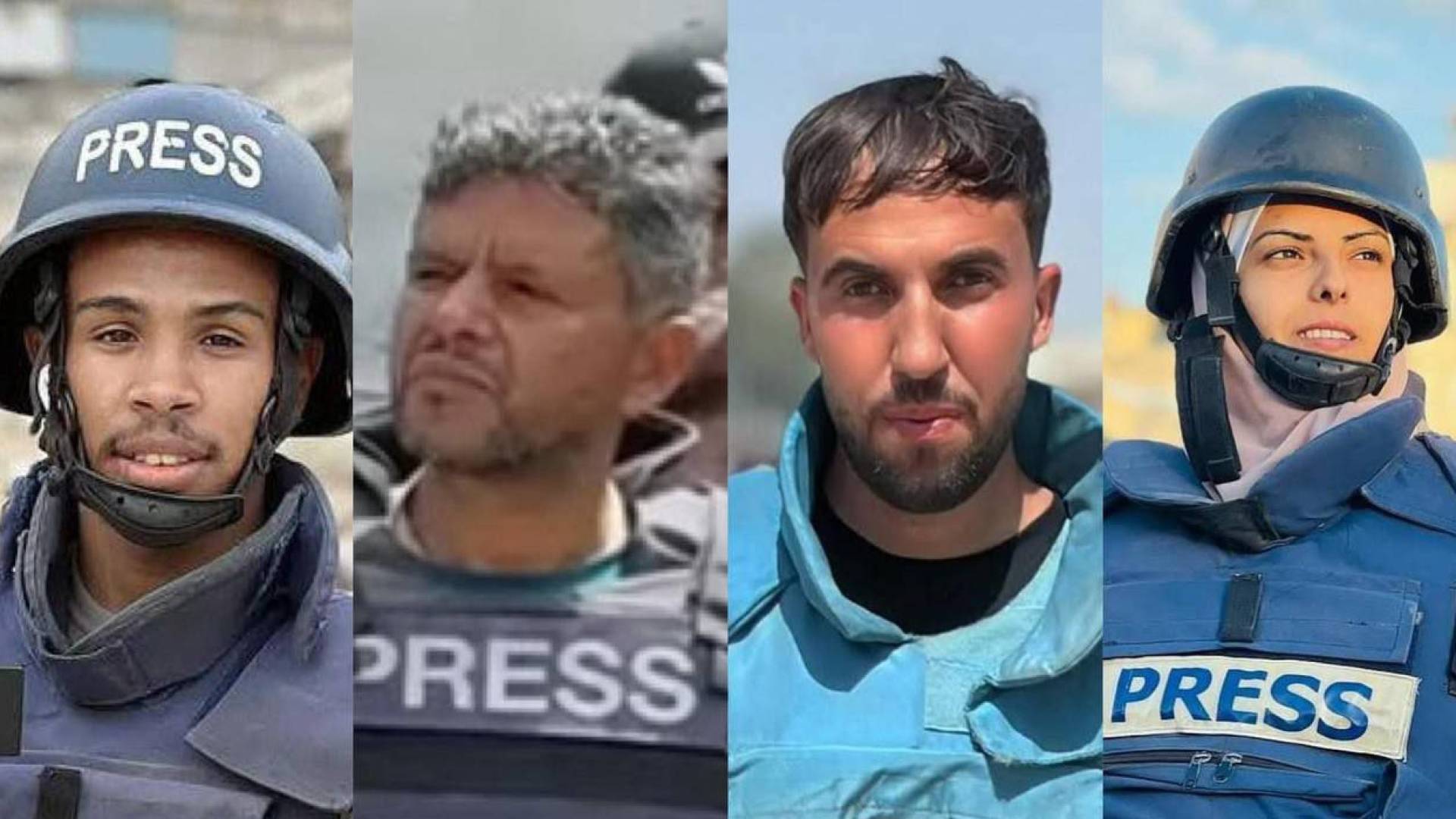 الشهداء الصحفيين في غزة