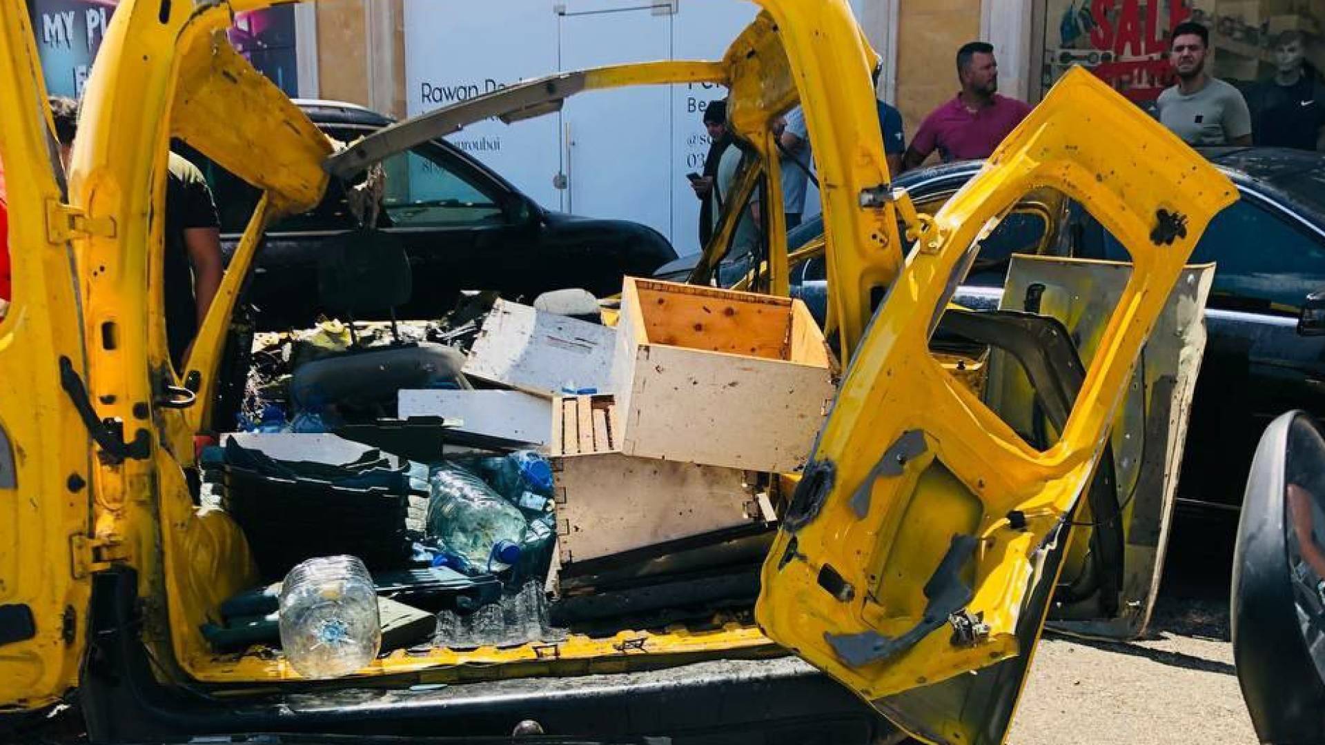 استهادف سيارة