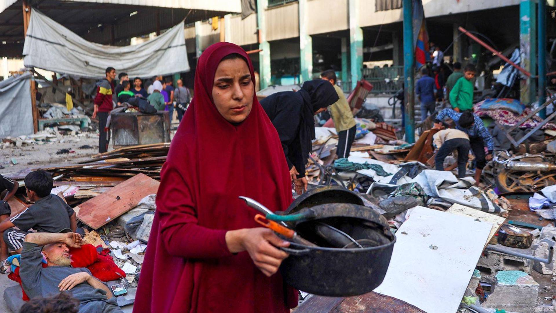 اثار الحرب على سكان قطاع غزة