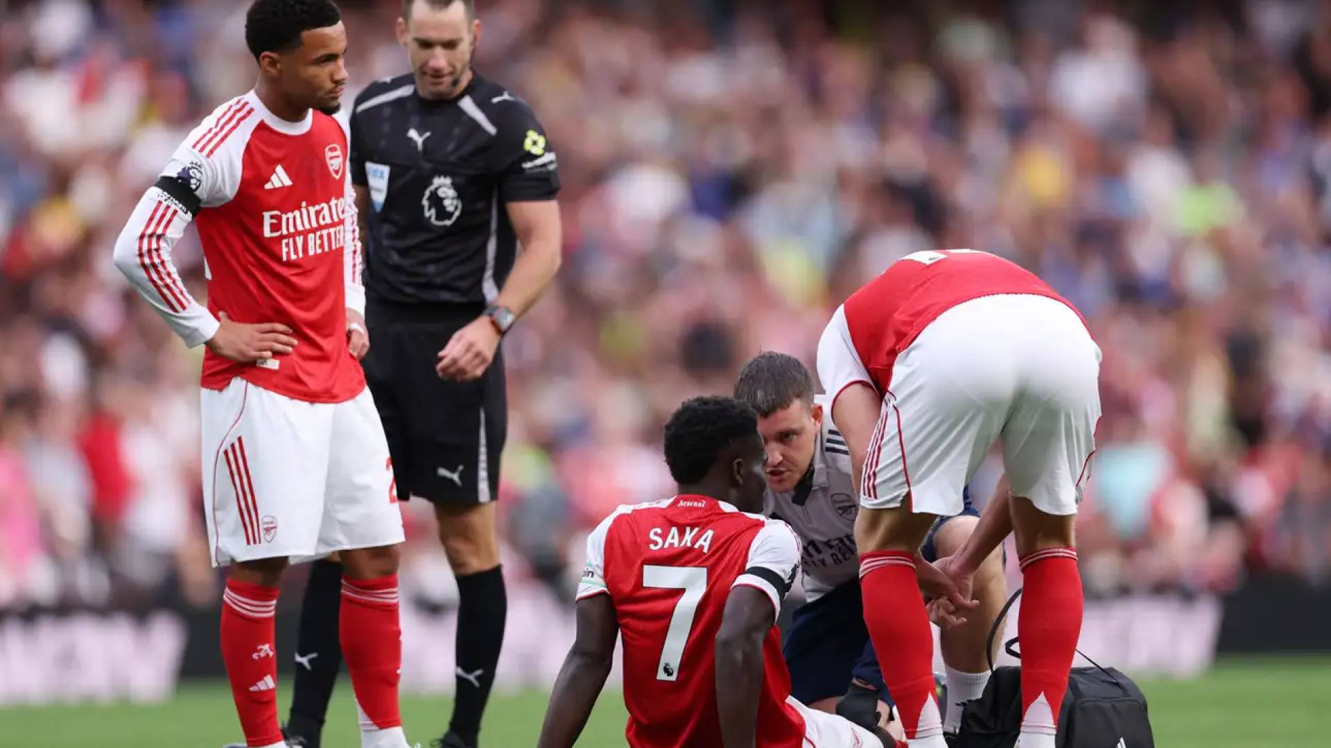 بوكايو ساكا يغيب عن قمة آرسنال وليفربول بسبب الإصابة.. شكوك حول أوديجارد