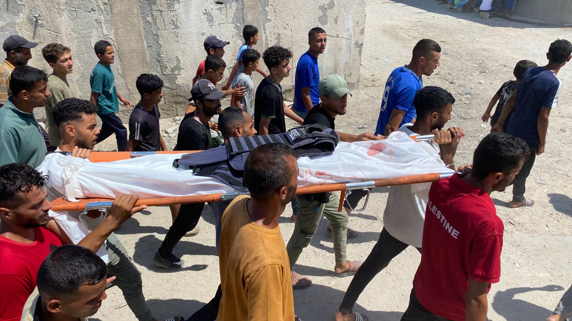 تشييع الشهداء في غزة