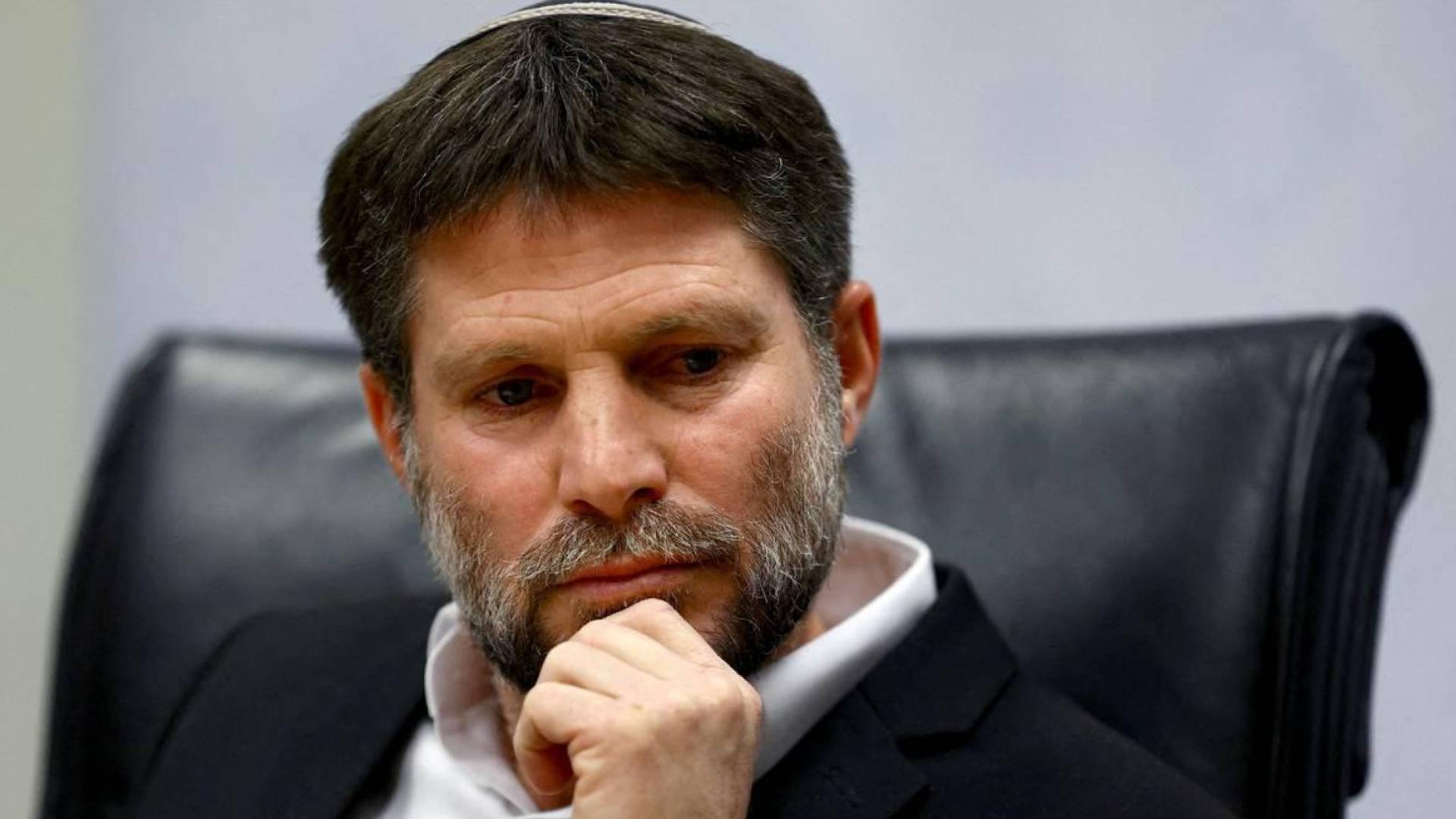 وزير المالية للاحتلال الإسرائيلي  بتسلئيل سموتريتش