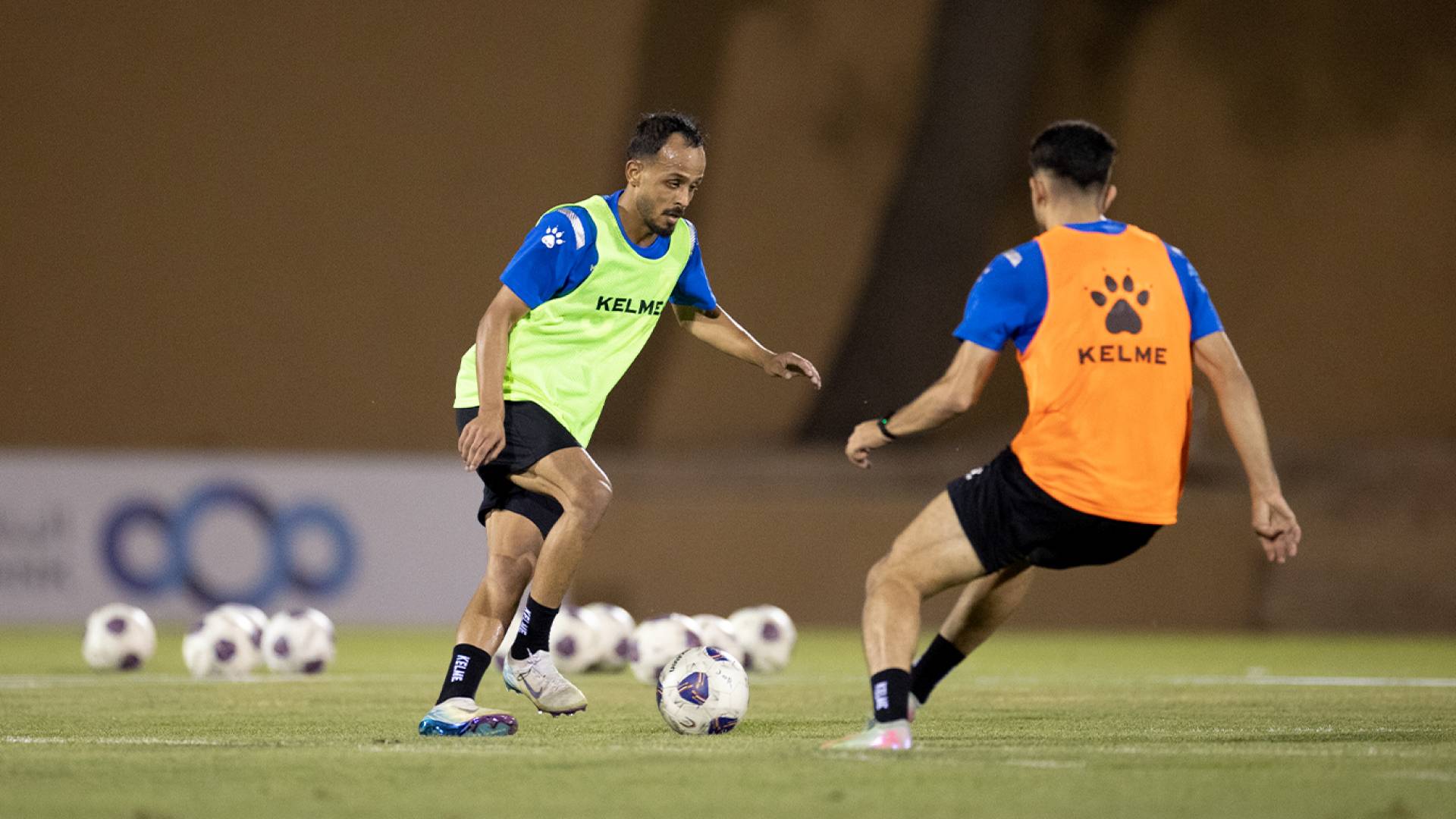 من تدريبات المنتخب الوطني