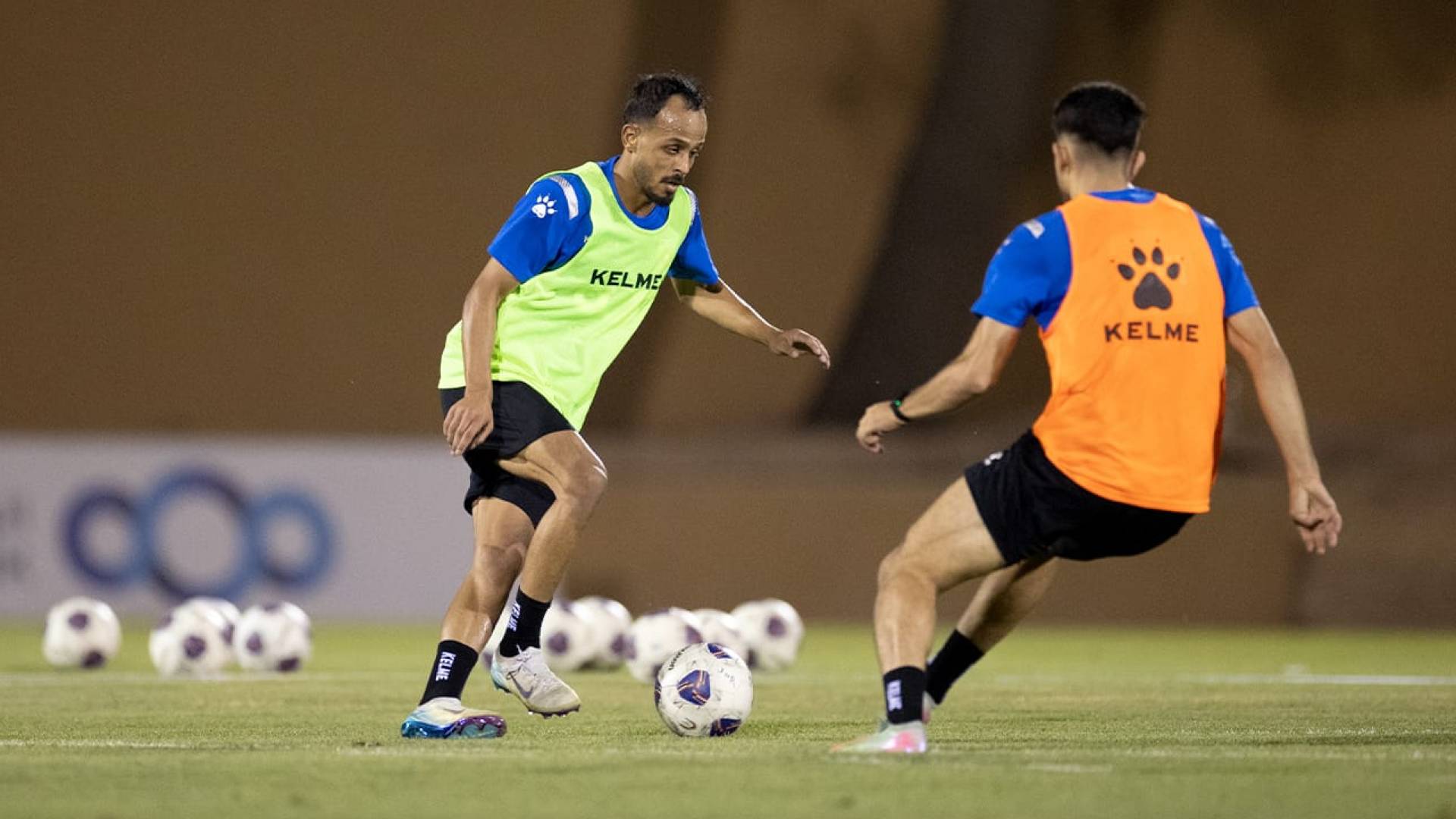 من تدريبات المنتخب الوطني