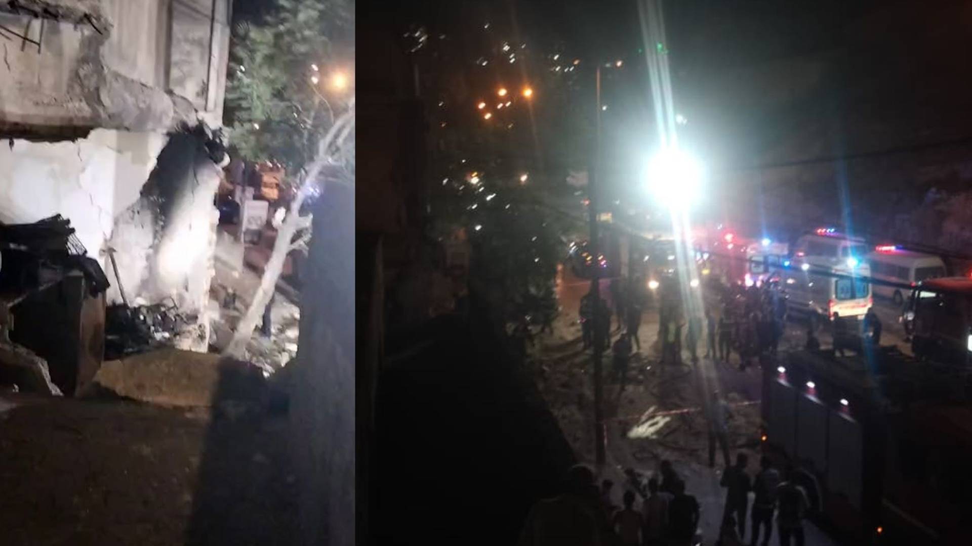 التعامل مع انفجار أسطوانة غاز داخل منزل في منطقة النصر بالعاصمة