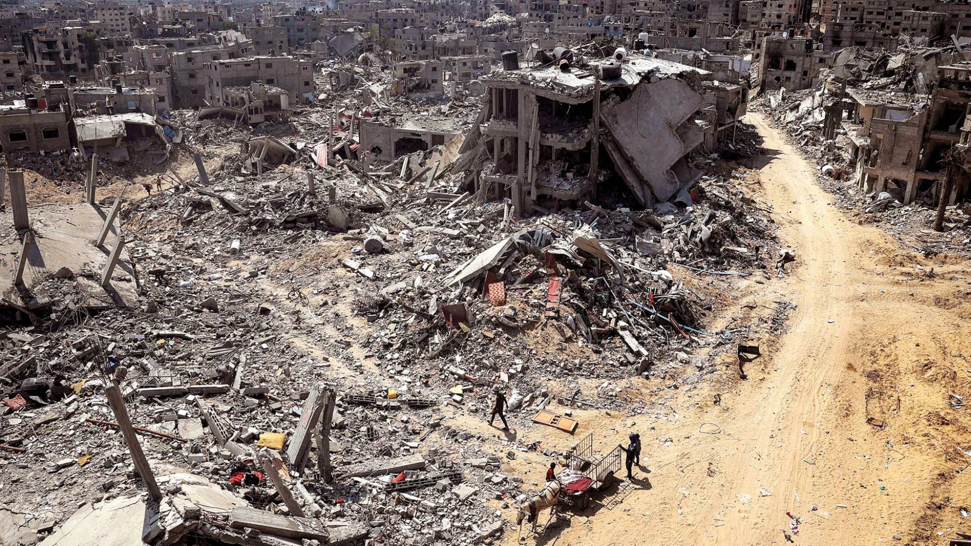 الدمار في قطاع غزة