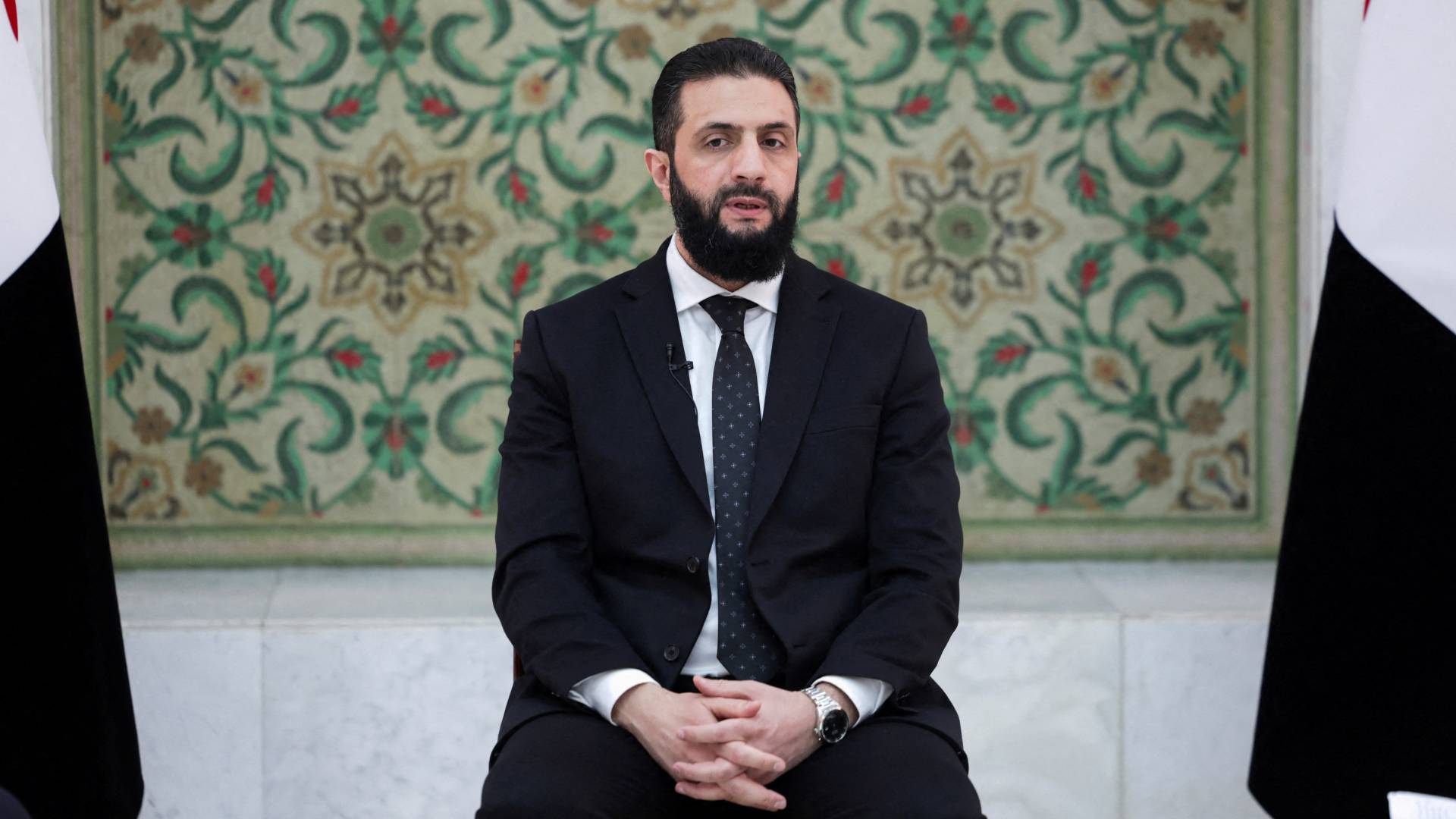 الرئيس السوري أحمد الشرع