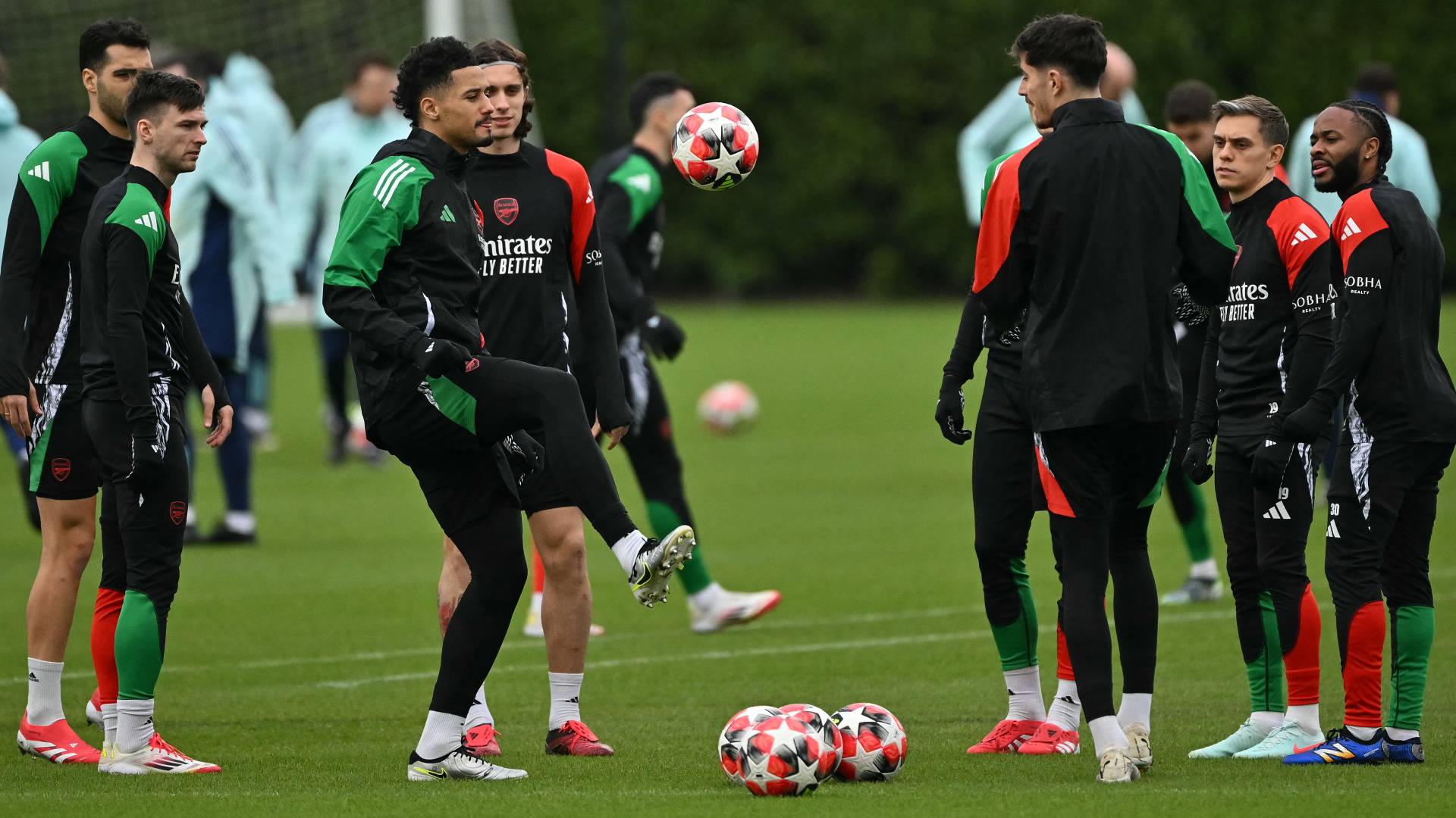 من تدريبات أرسنال