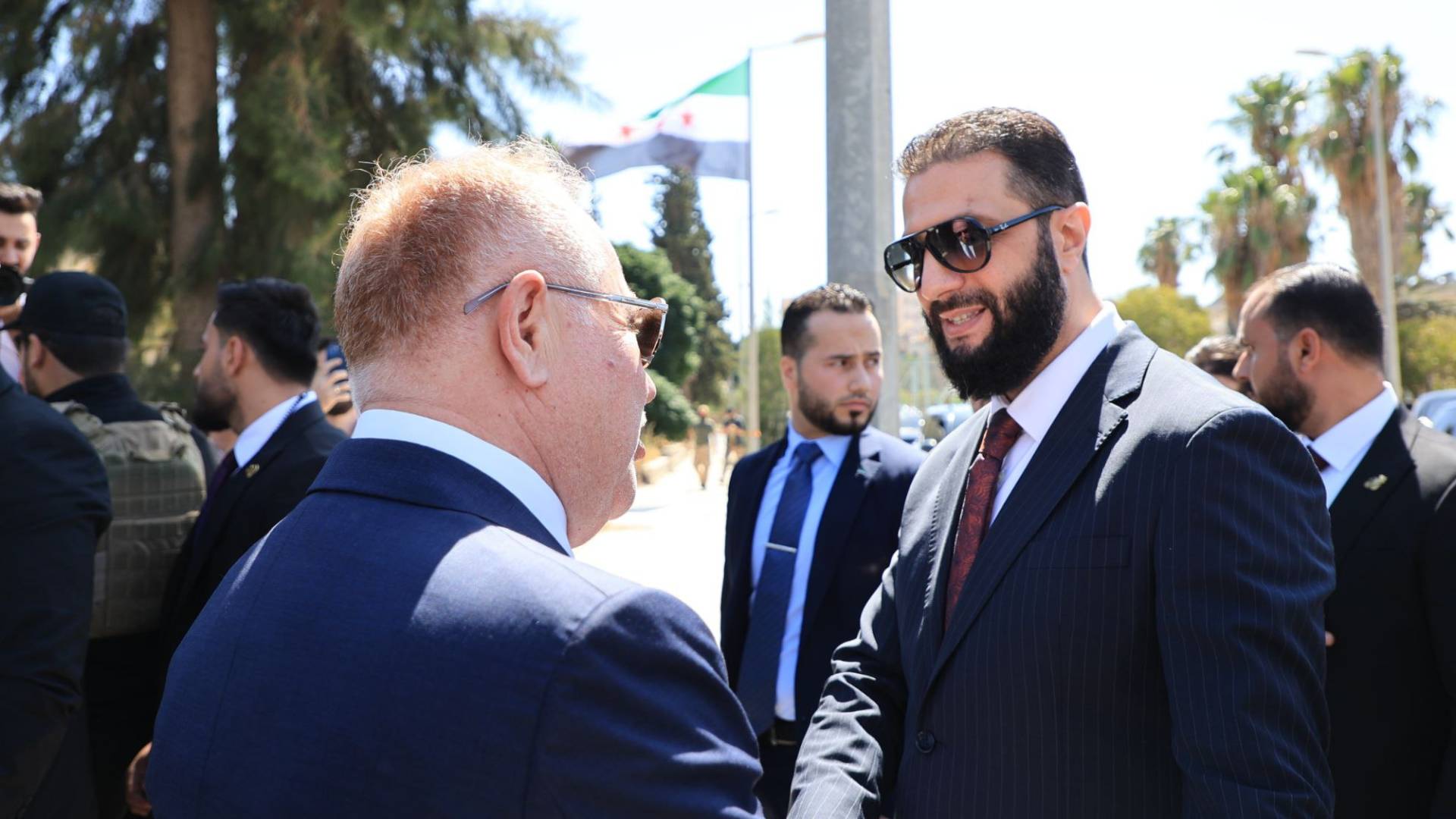 الرئيس السوري أحمد الشرع