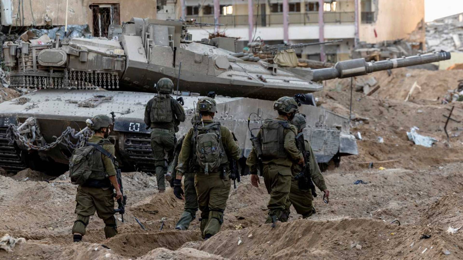 جنود من جيش الاحتلال في قطاع غزة - أرشيفية