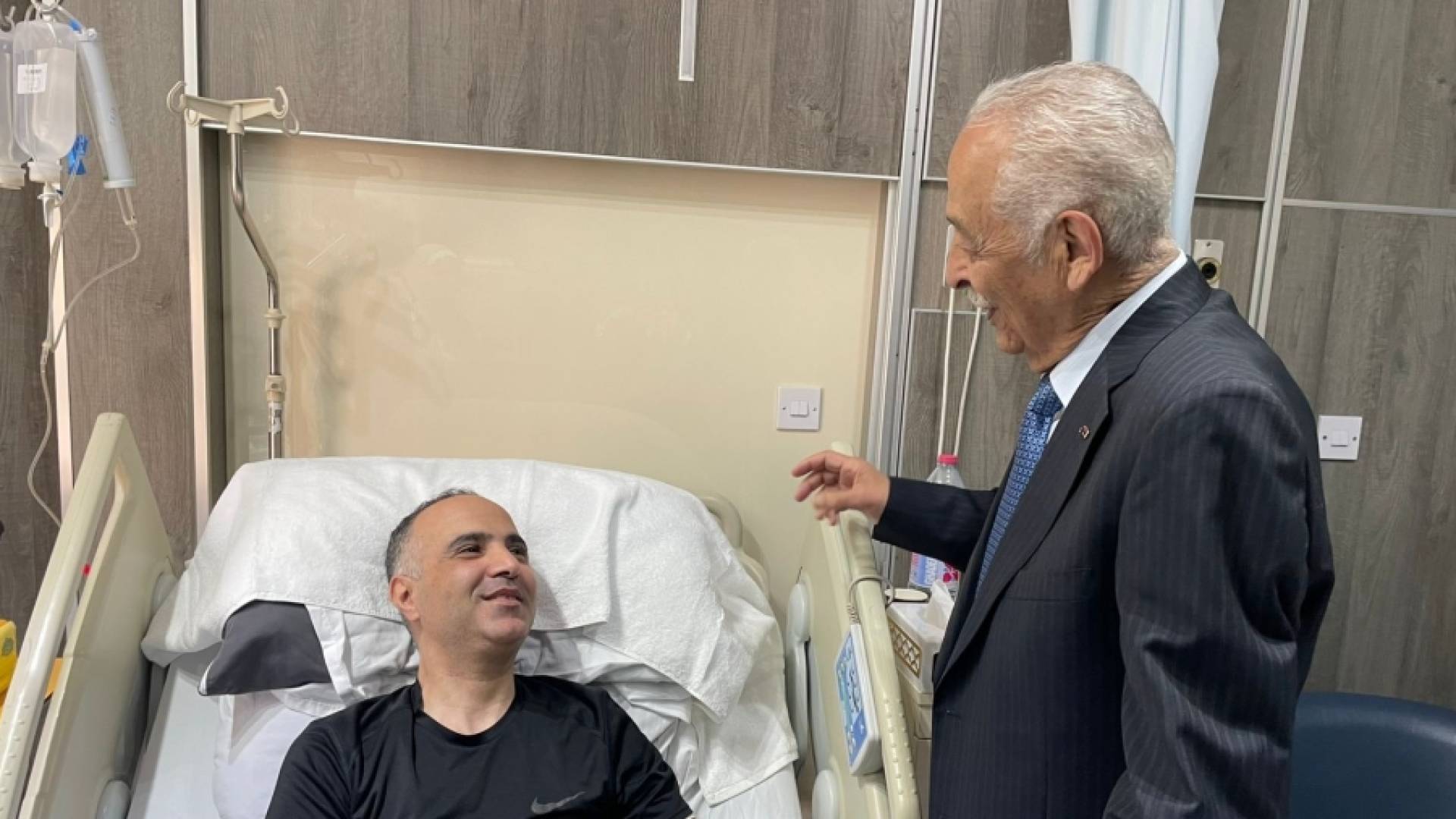 العيسوي يزور النائب السابق شادي فريج للاطمئنان على صحته