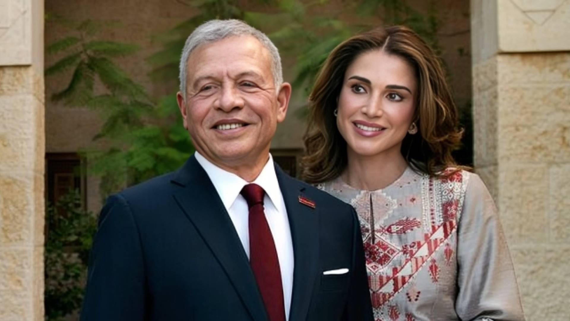 الملك عبدالله الثاني و الملكة رانيا