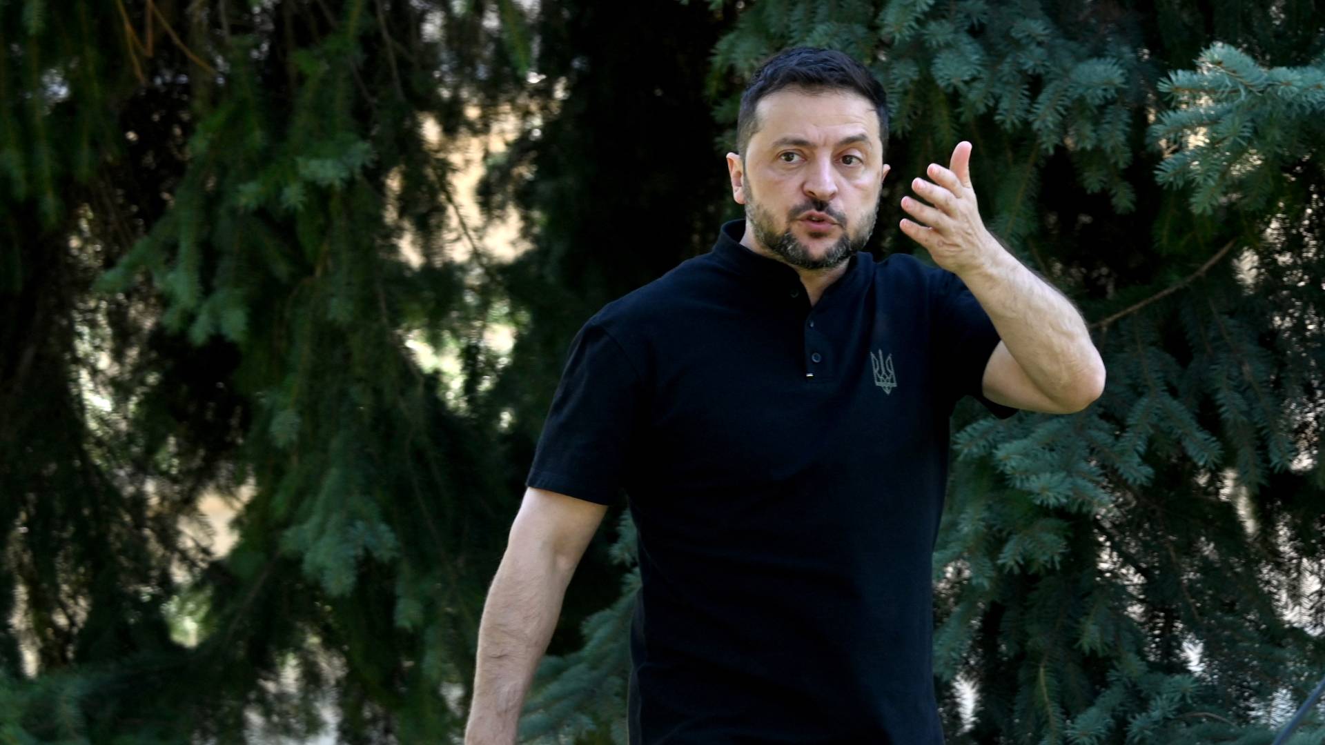 الرئيس الأوكراني فولوديمير زيلينسكي