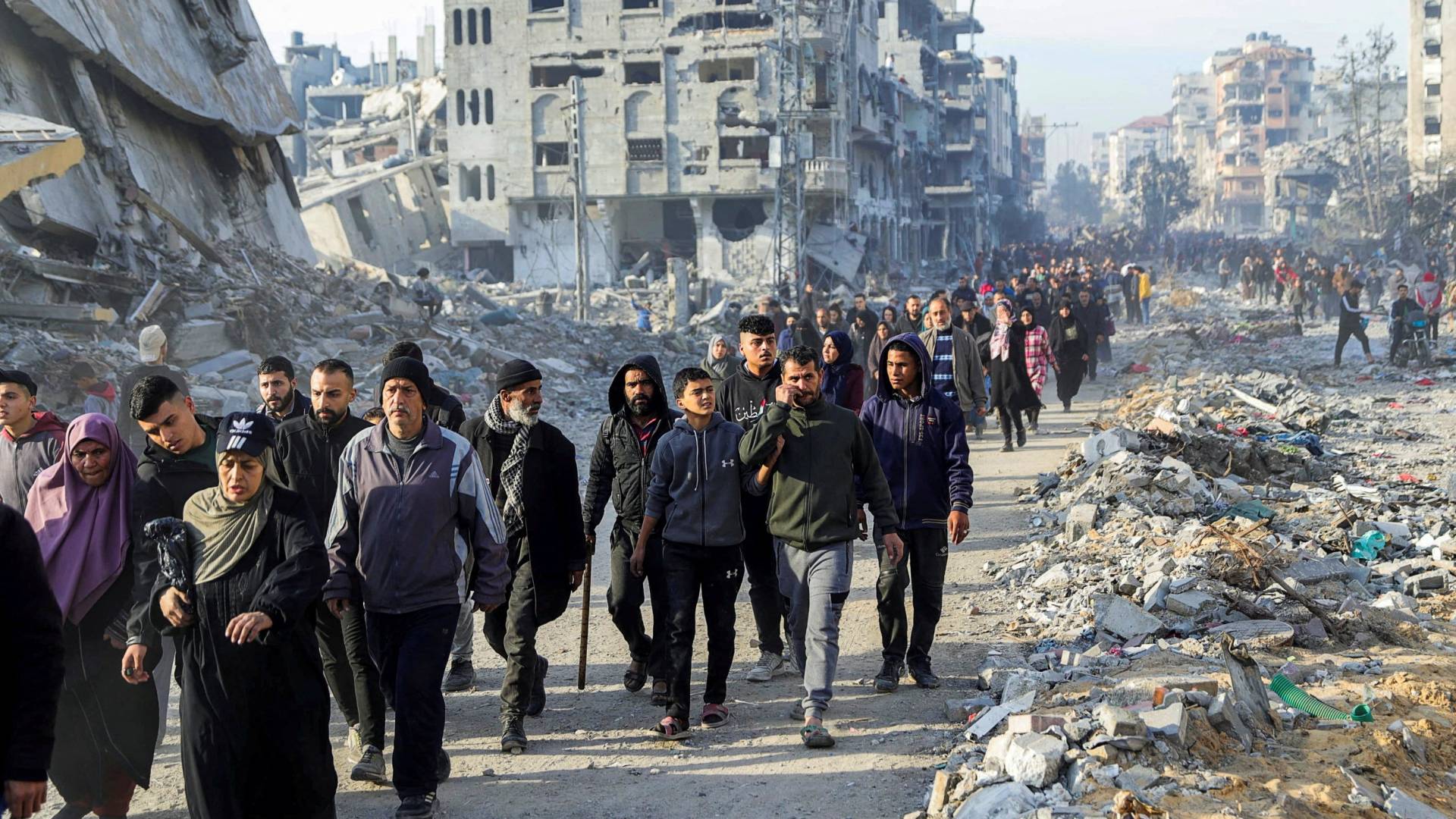 نازحون فلسطينيون في غزة