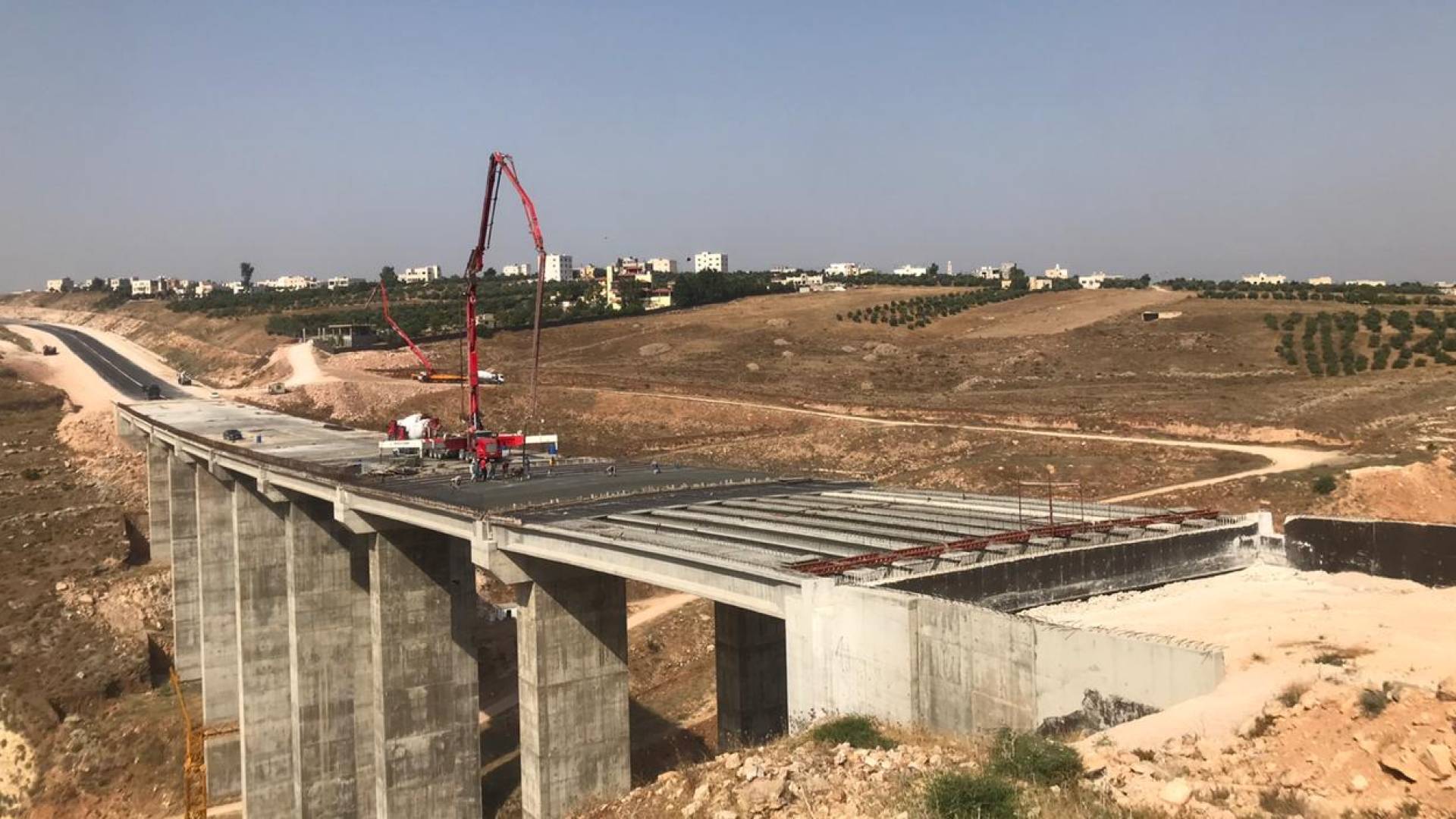 الأشغال: بدء تنفيذ الجزء الأول من المرحلة الثالثة لمشروع طريق إربد الدائري