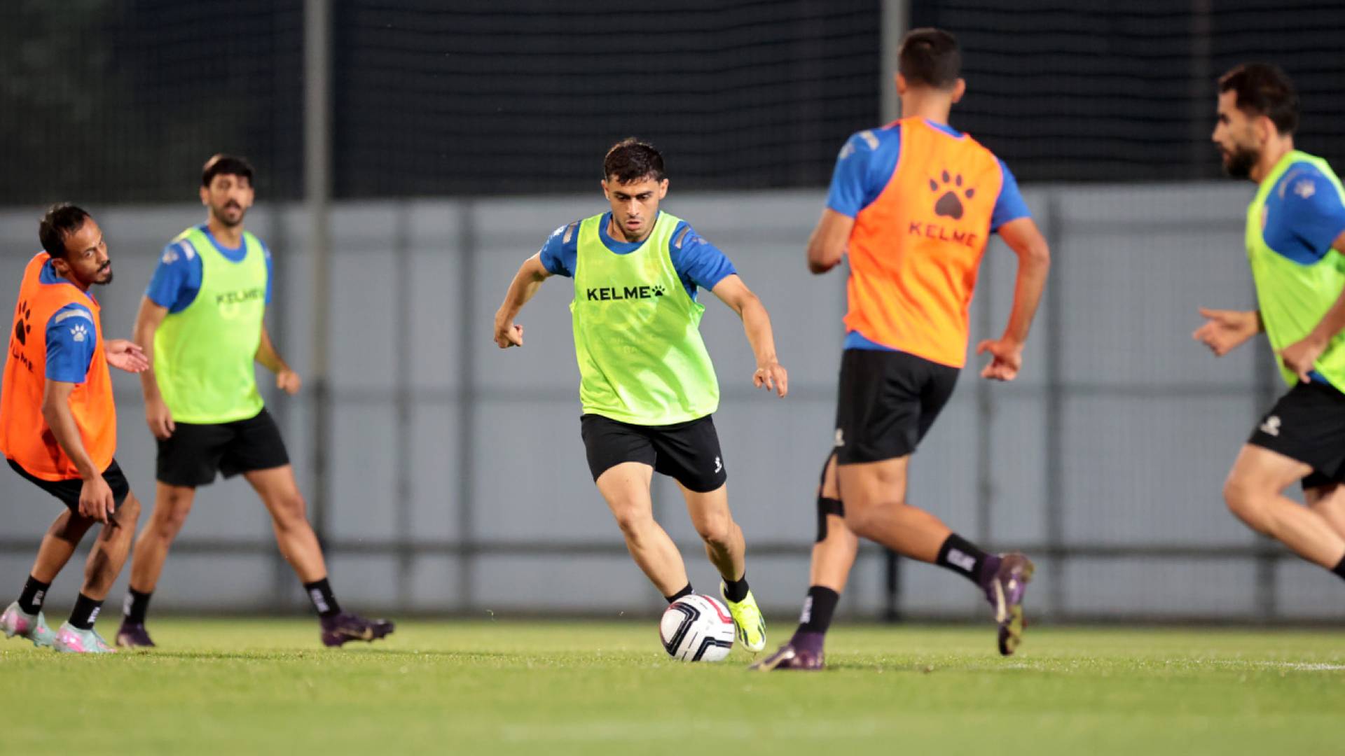 من تدريبات المنتخب الوطني