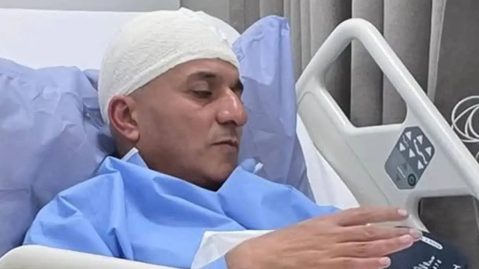 الاعتداء على اصحفي فراس حباشنة