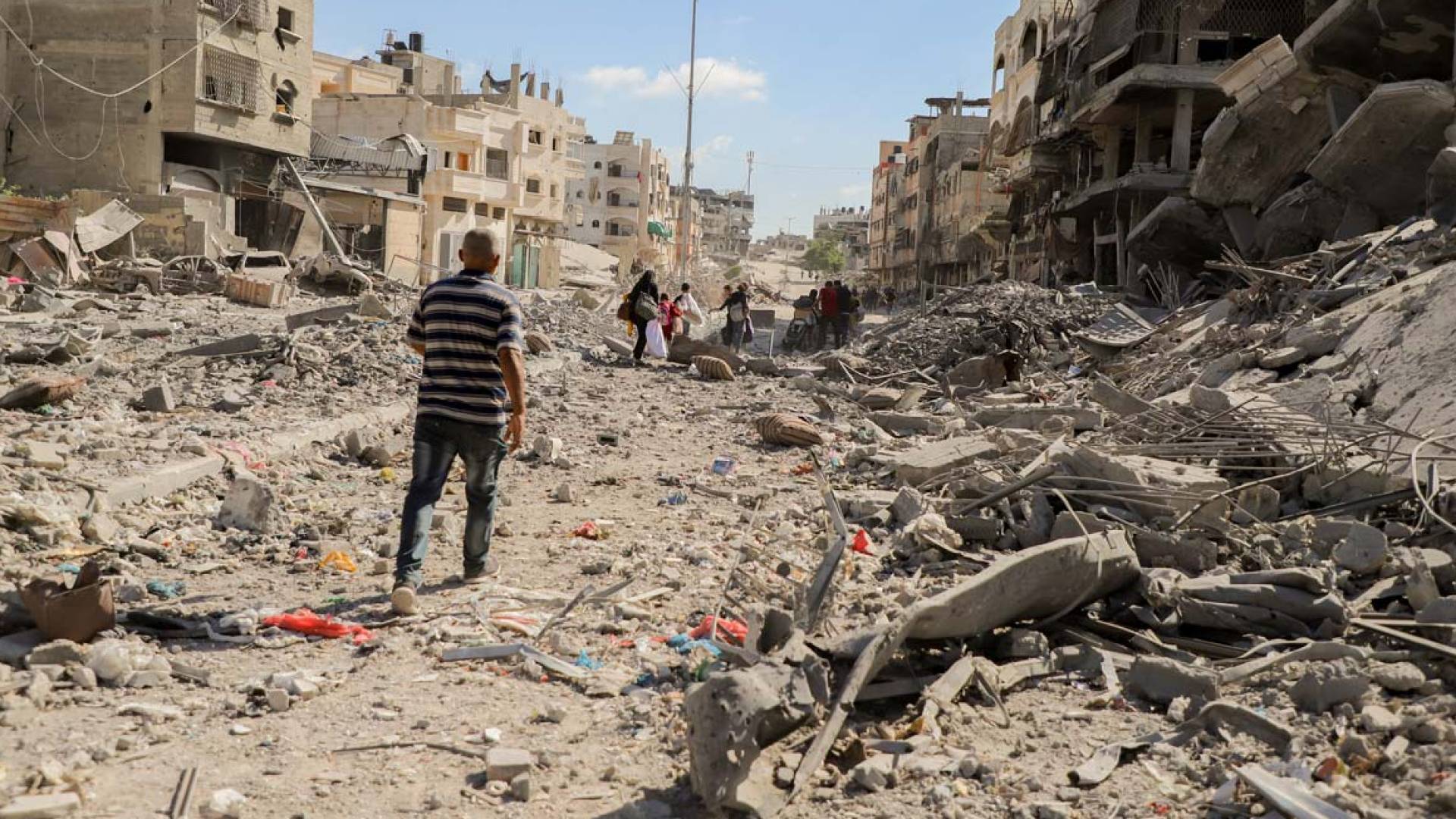 الدمار في قطاع غزة