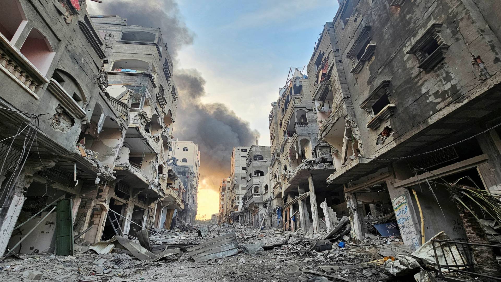 الدمار في قطاع غزة