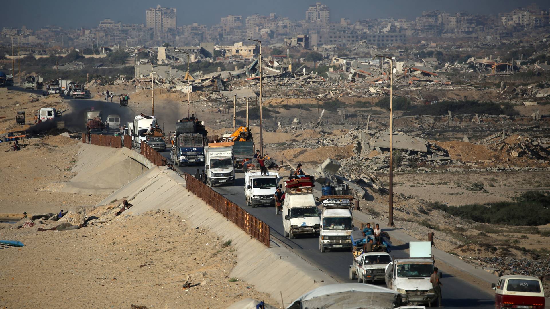 النزوح في قطاع غزة