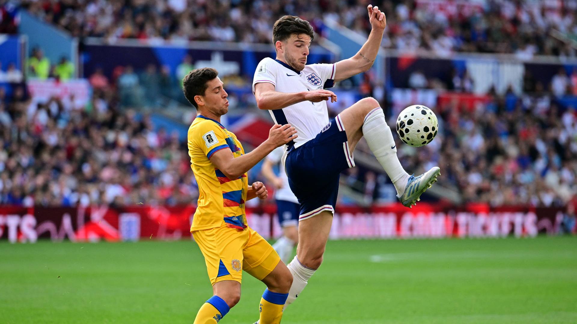 من المباراة