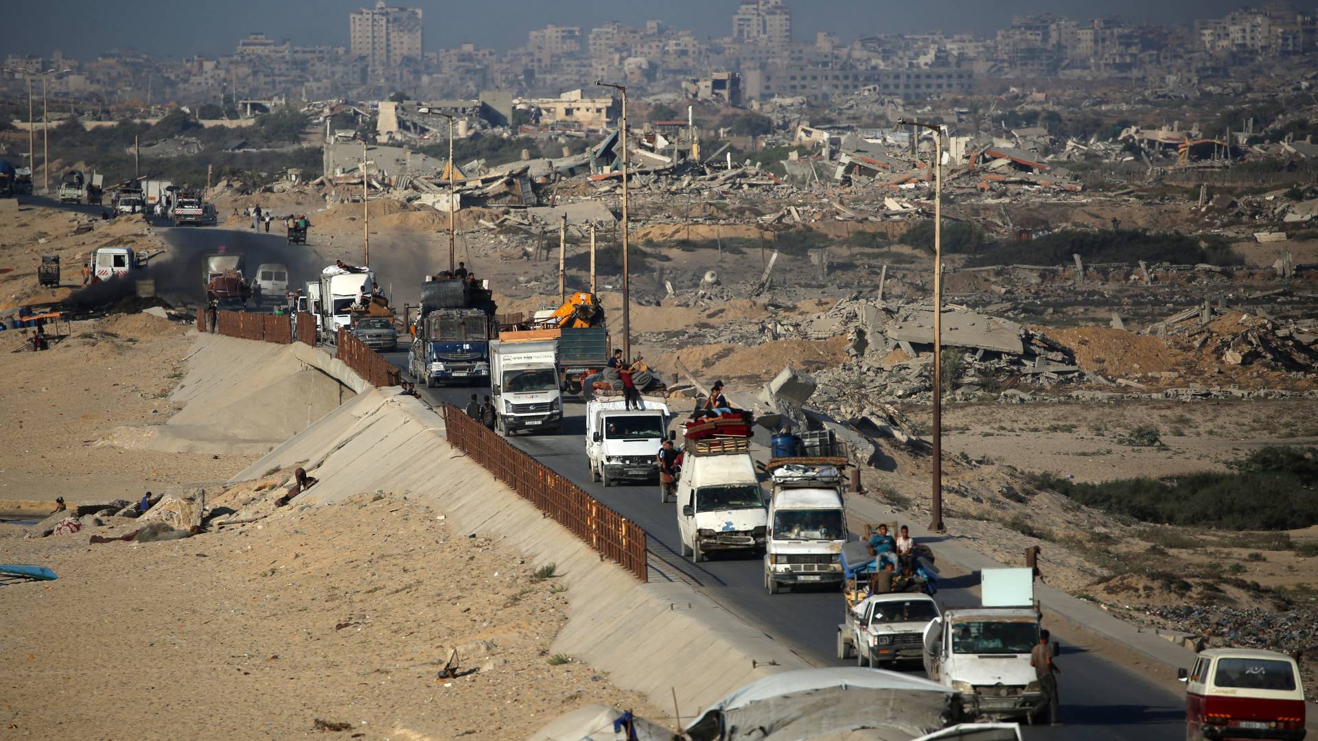 النزوح في قطاع غزة