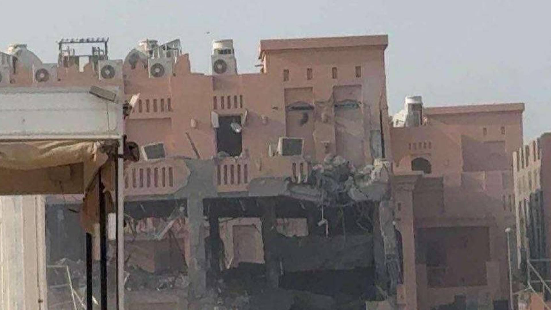 المبنى المستهدف في الدوحة